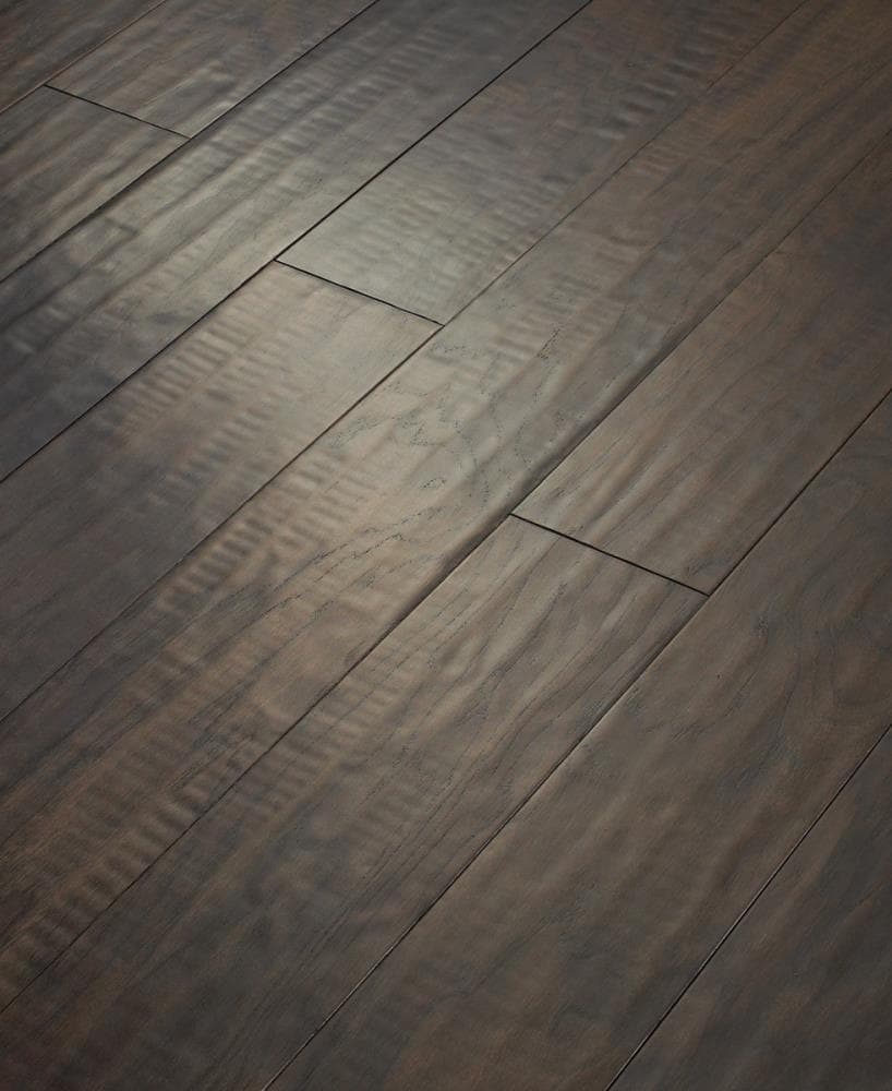 Style Selections LX710-510-SAMP (Sample) Java Hickory Engineered Handscraped Hardwood Flooring