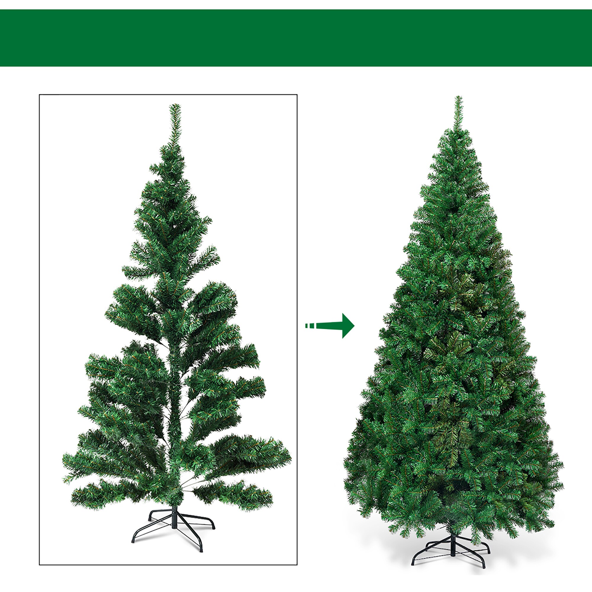 Costway CM19723 Artificial-Christmas-Trees - View #5