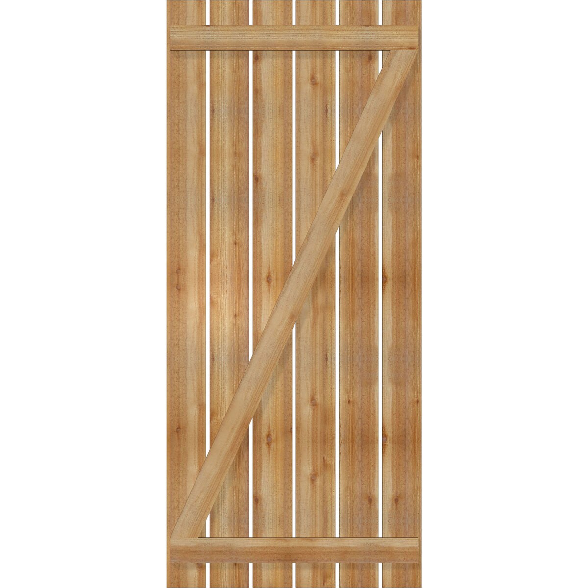 Ekena Millwork RBS06Z35X080RWR Exterior-Shutters - View #5