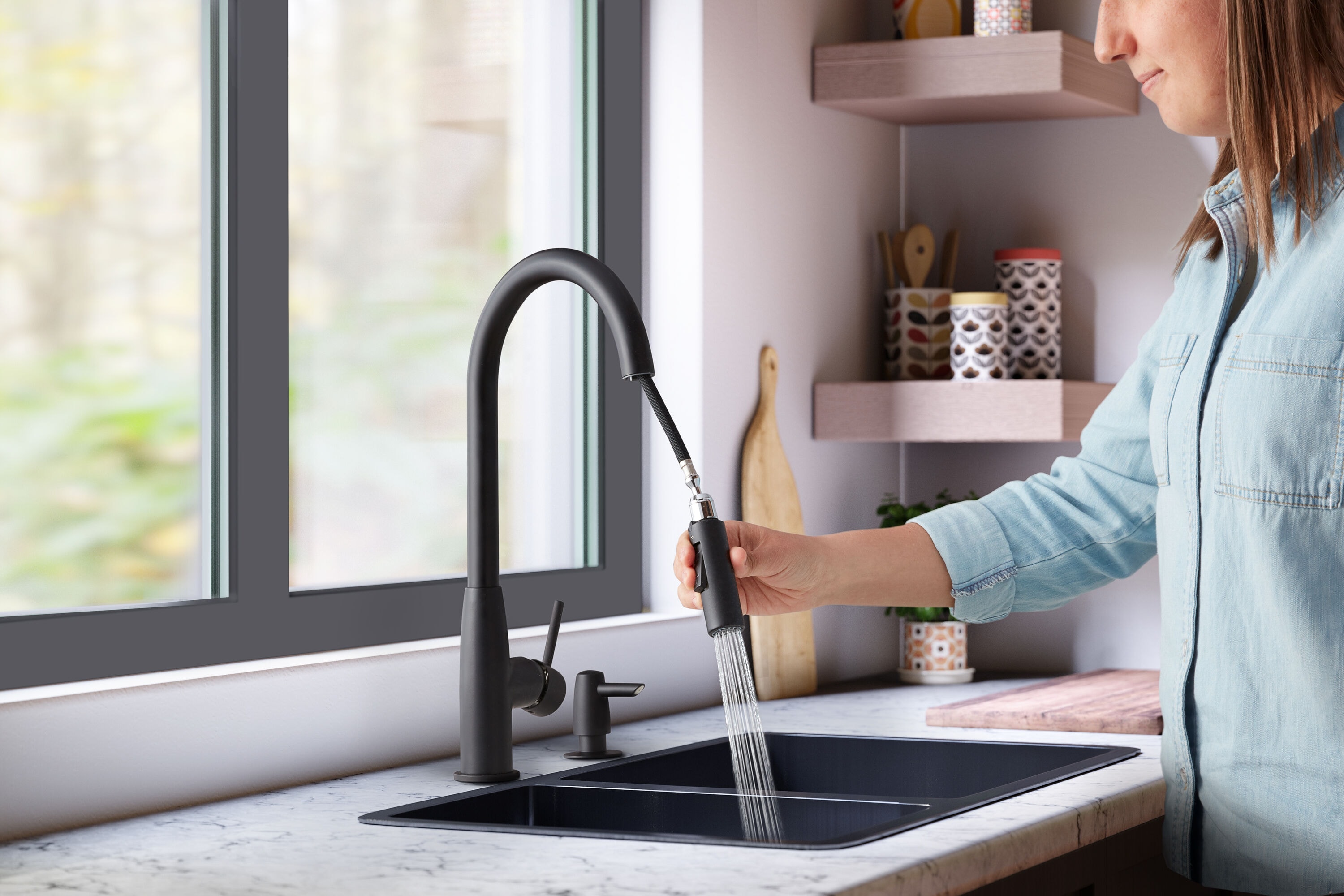 Project Source 21-K121HMB-PS Kitchen-Faucets - View #4