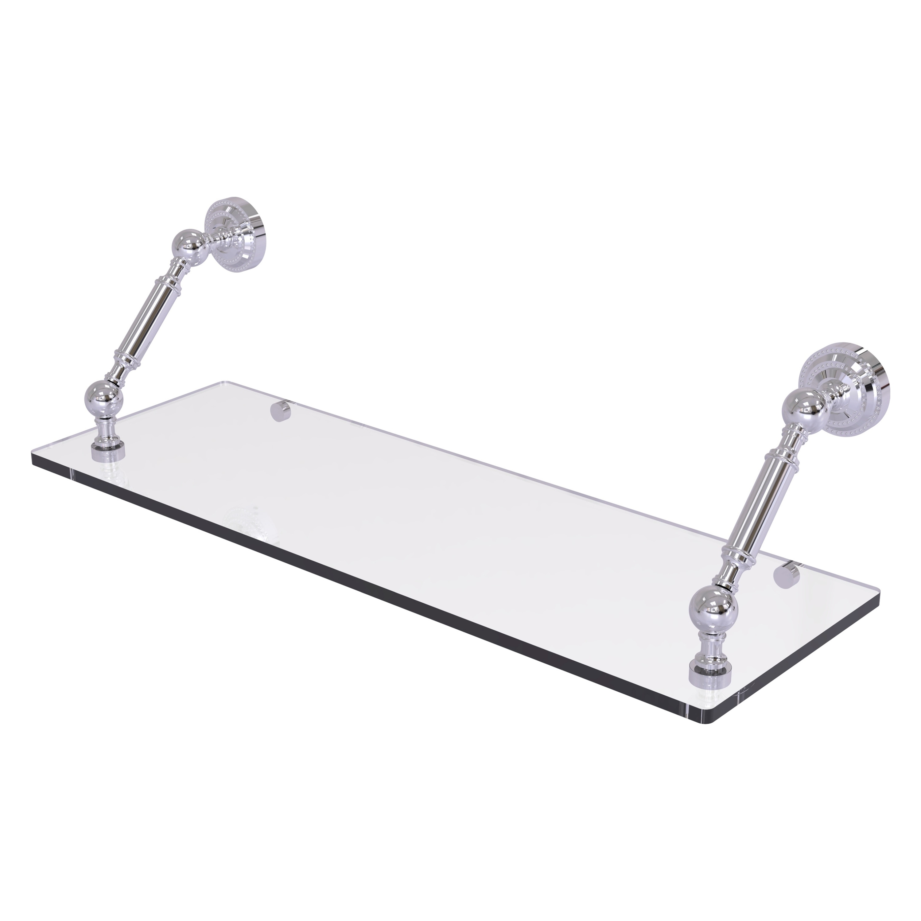 Allied Brass DT-1-24-PC Dottingham Polished Chrome Wall mount Bathroom Shelf ( 24-in x 7.3-in x 8-in )