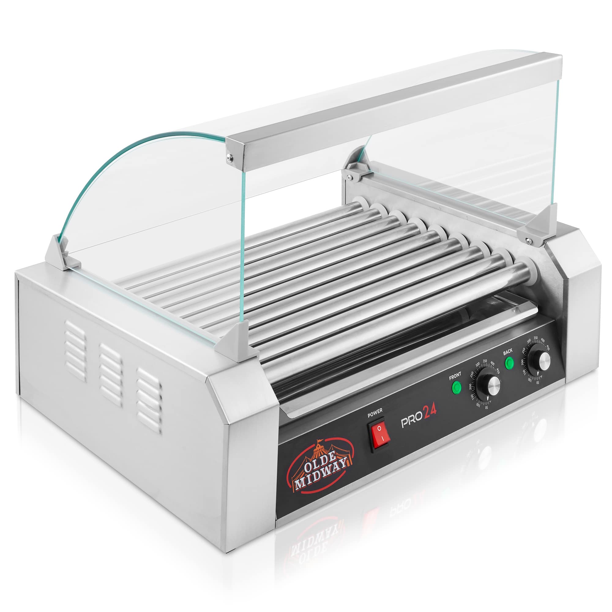 Olde Midway CON-ROLL-PRO24-CVR Hot-Dog-Cookers - View #2