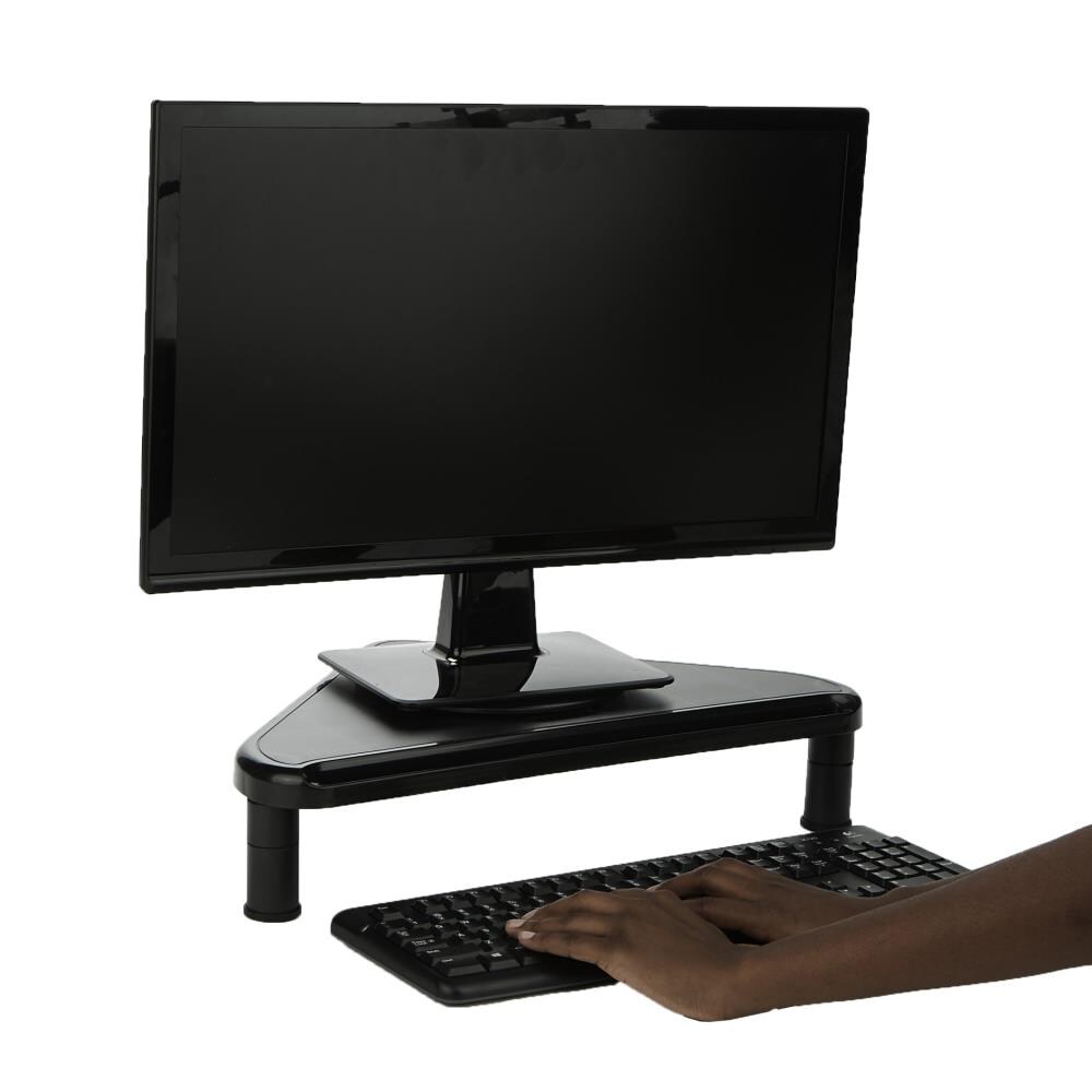 Mind Reader Rotative Corner Adjustable Monitor Risers Extra