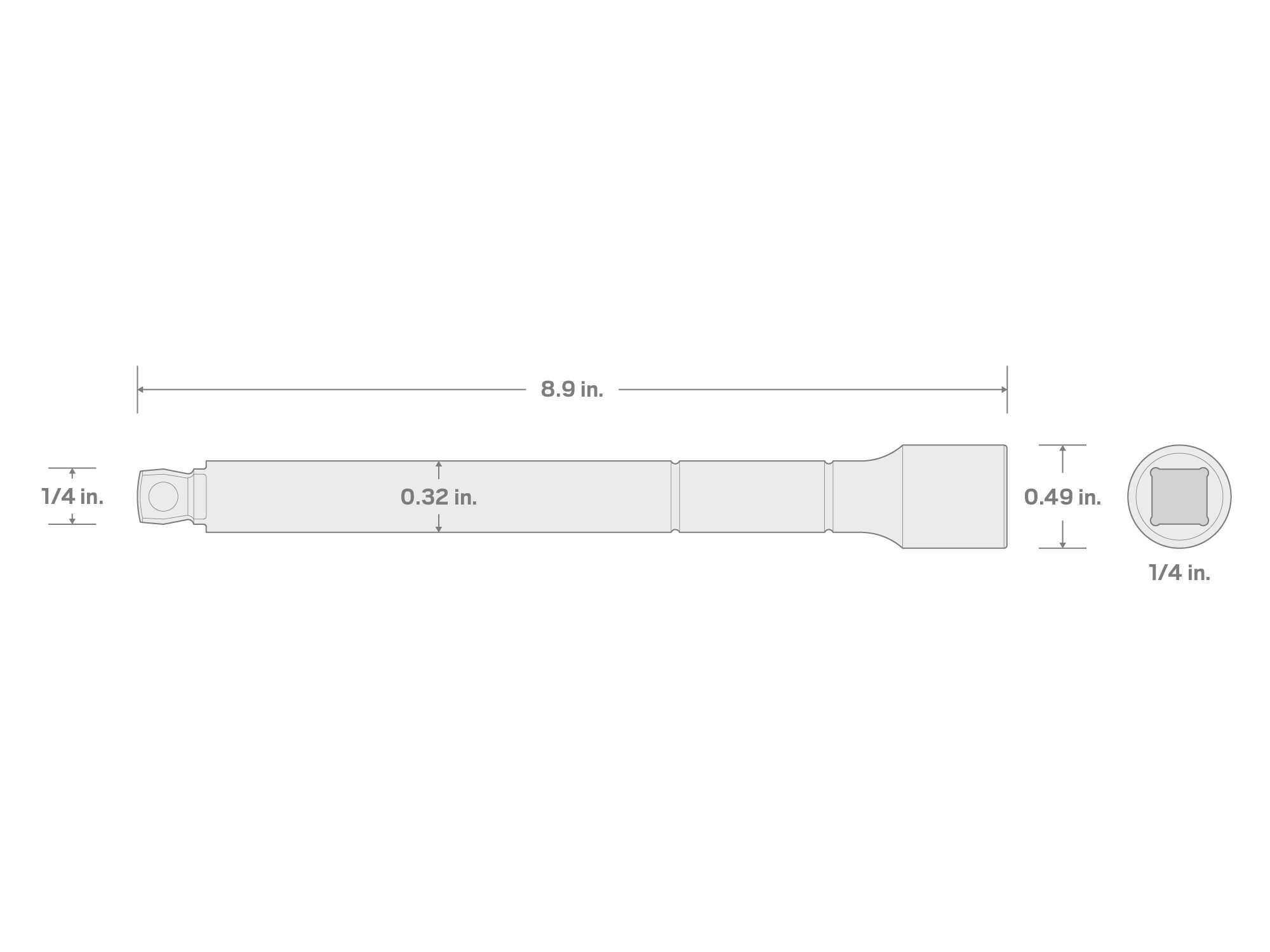 TEKTON SHA01309 Socket-Extensions - View #5