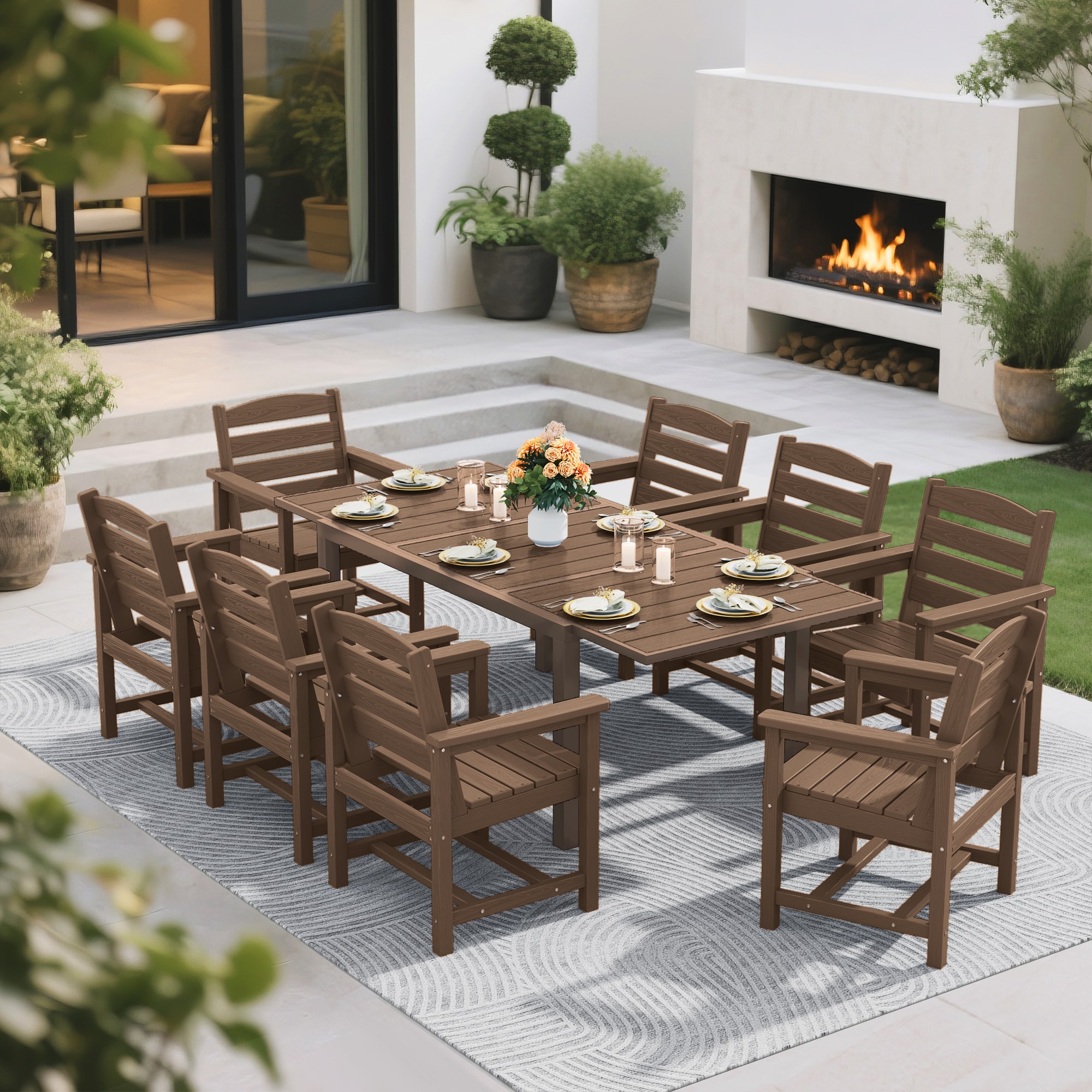 Serwall LS-JYSSCZ-BN Patio-Tables - View #5