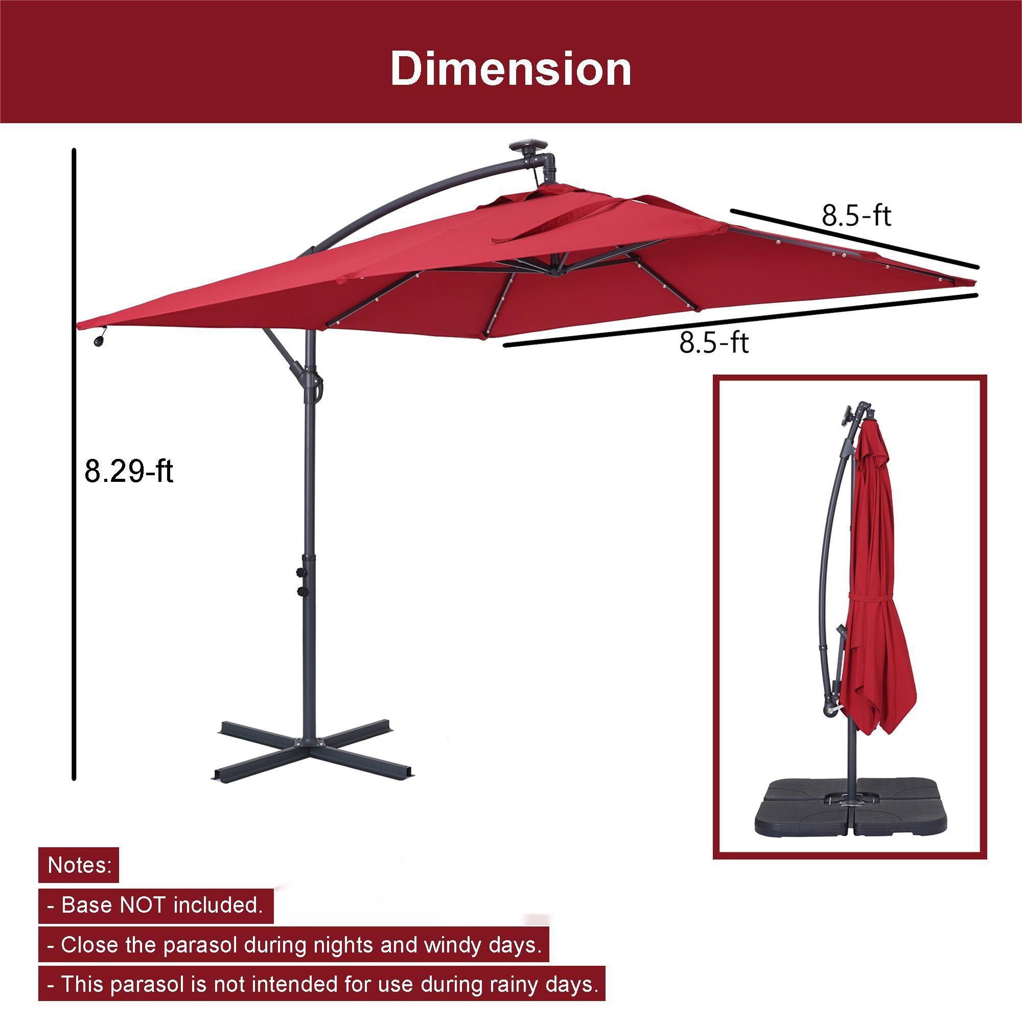 CASAINC WF-SM-250BL-LED Umbrellas-2 - View #9