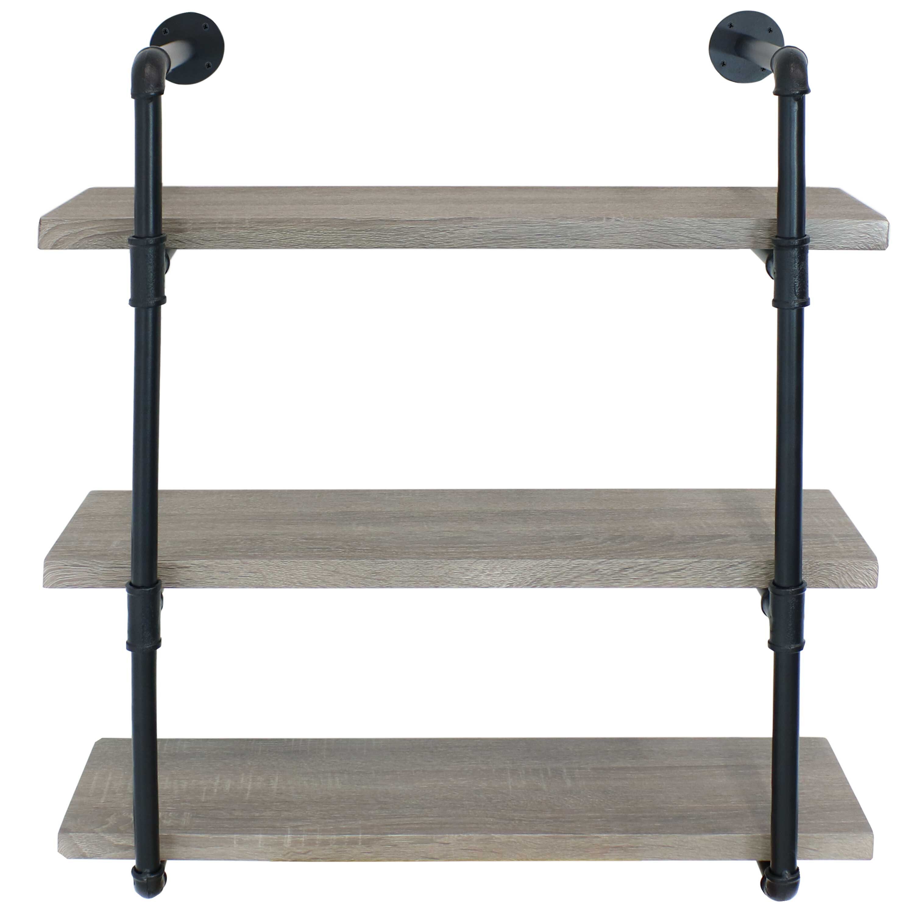 Style Selections 9.06-in L x 0.98-in W x 6.5-in D Bronze Shelf