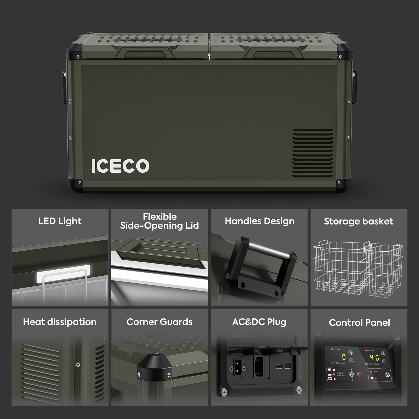 ICECO MC-VL75PROD-OLIVE Portable-Coolers - View #9