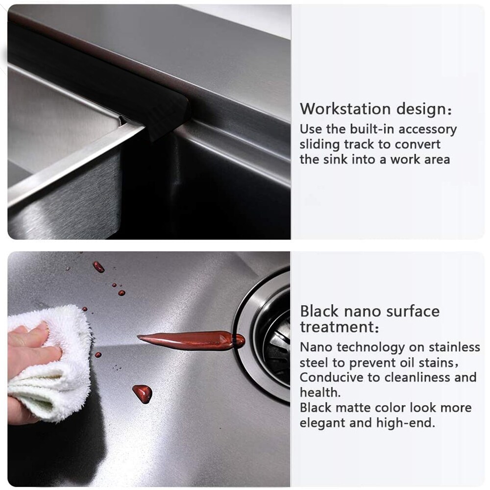 Tatayosi JL-B322MB Kitchen-Sinks - View #6