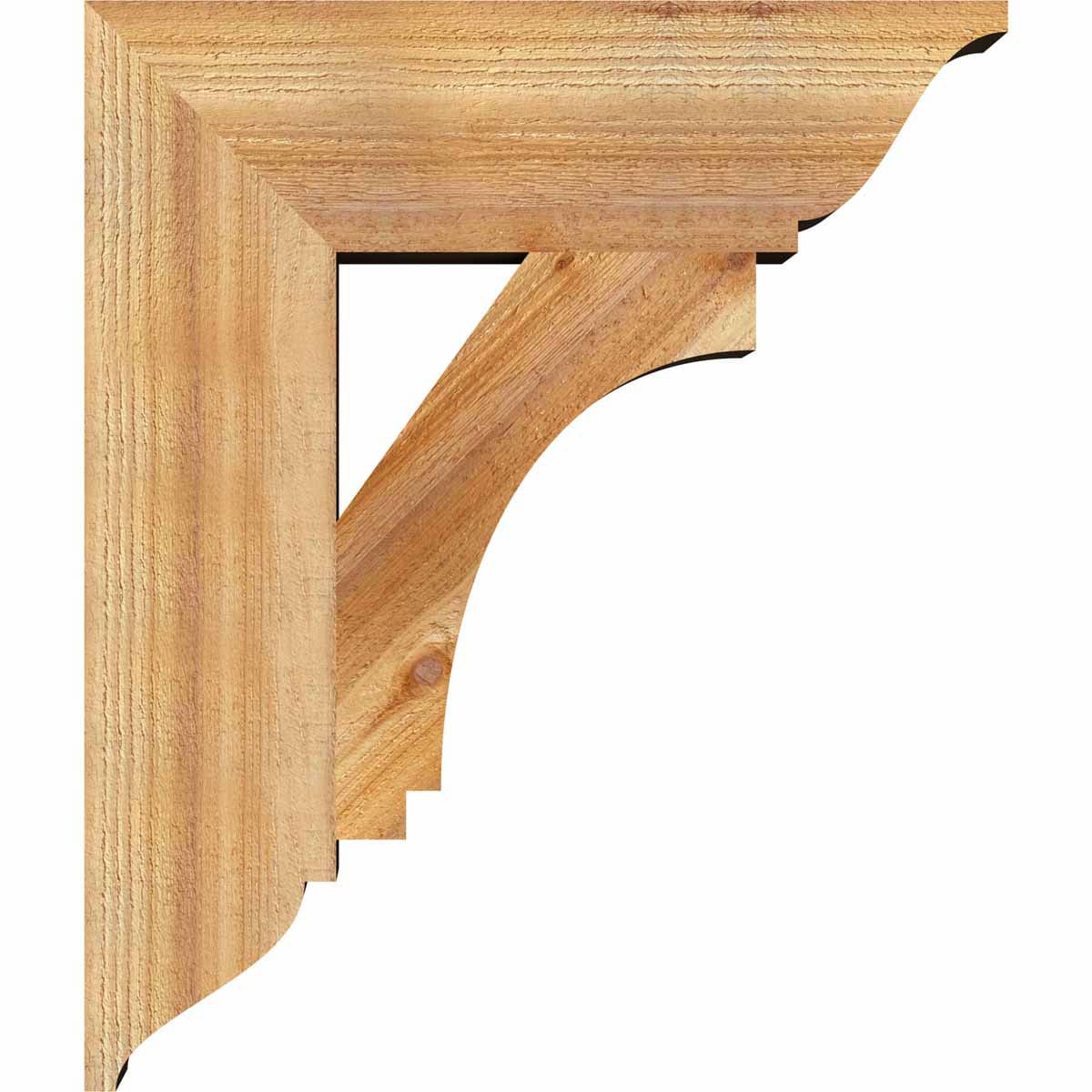 Ekena Millwork BKT06X22X26IMP01RWR Exterior-Brackets-Braces - View #3