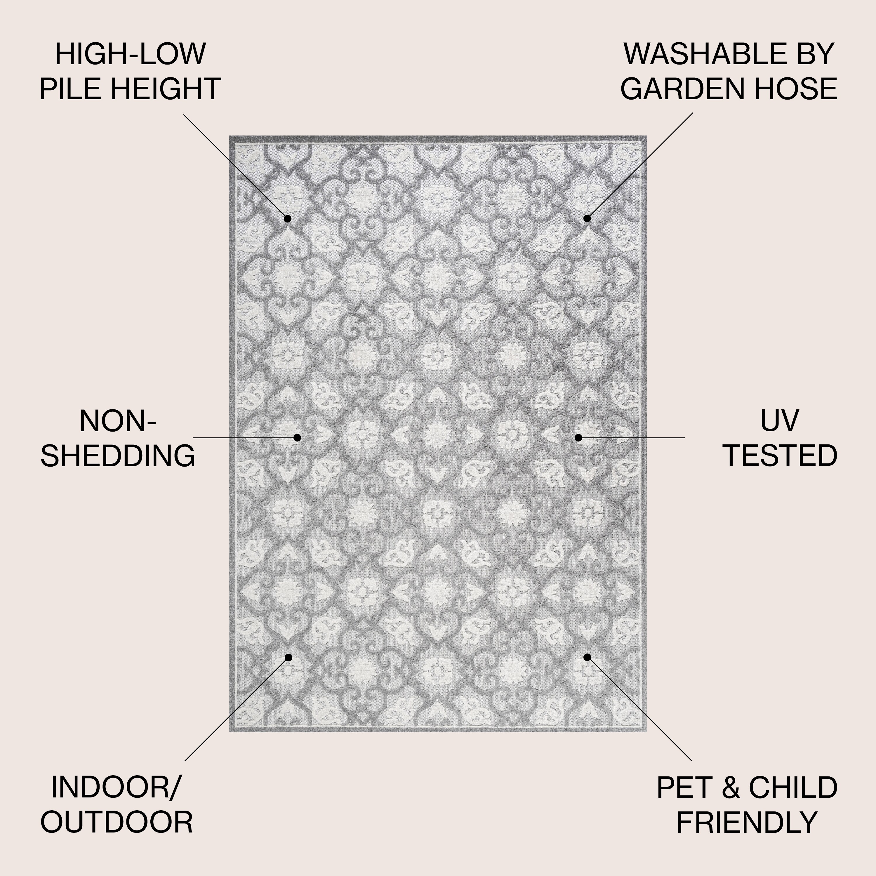 JONATHAN  Y AMC107A-8 rugs - View #3