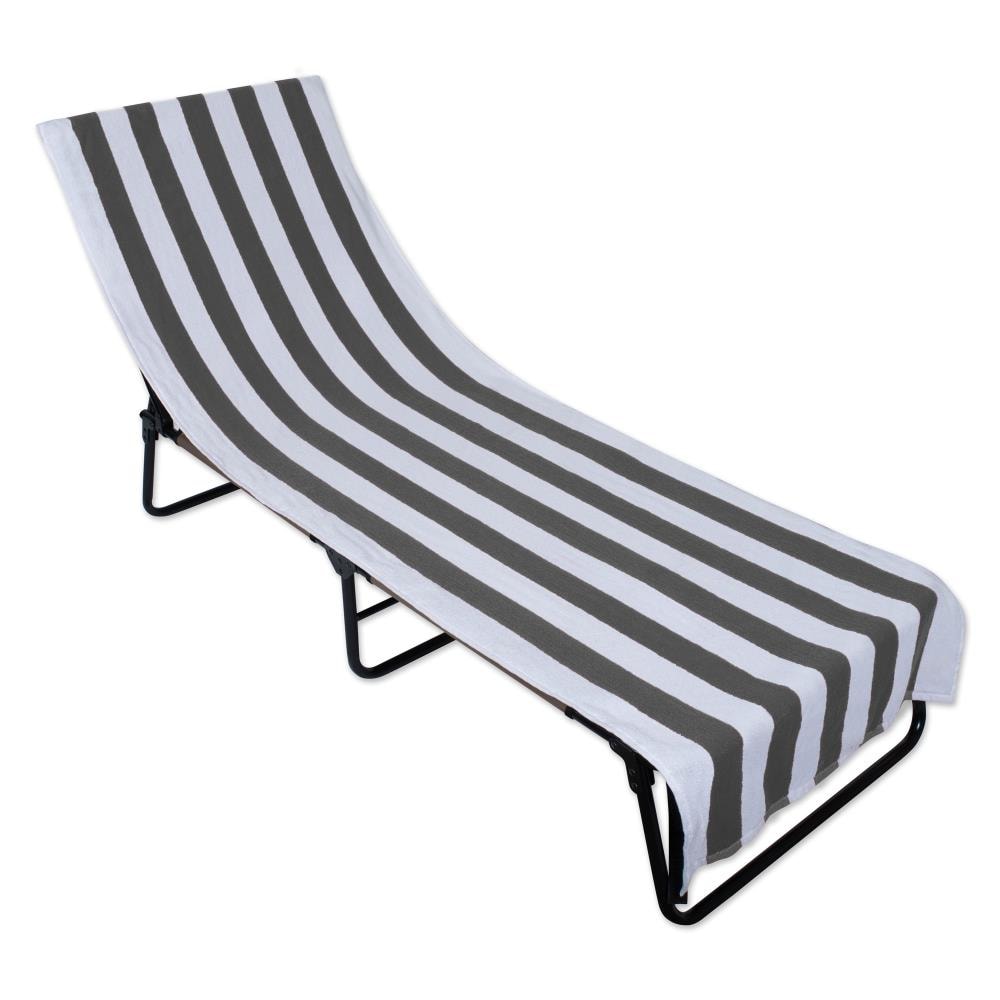 DII 70341A Gray Cotton Quick Dry Beach Towel