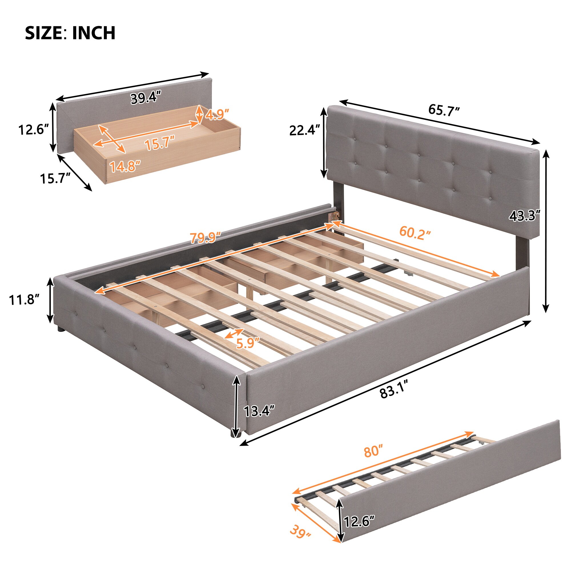 Qualler BLK000314N beds - View #9
