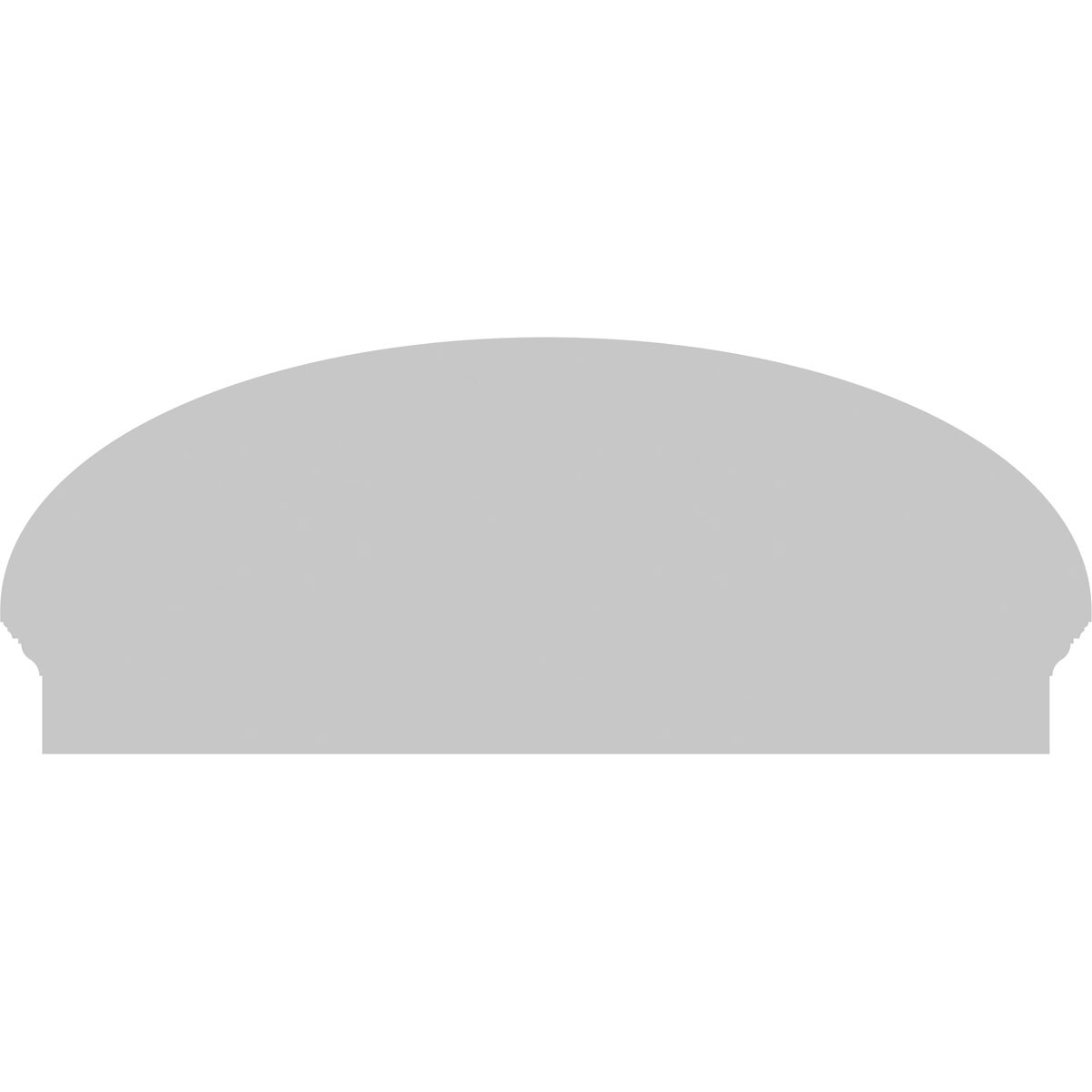 Ekena Millwork PEDPC042X175ELL01 Exterior-Window-Trim - View #5
