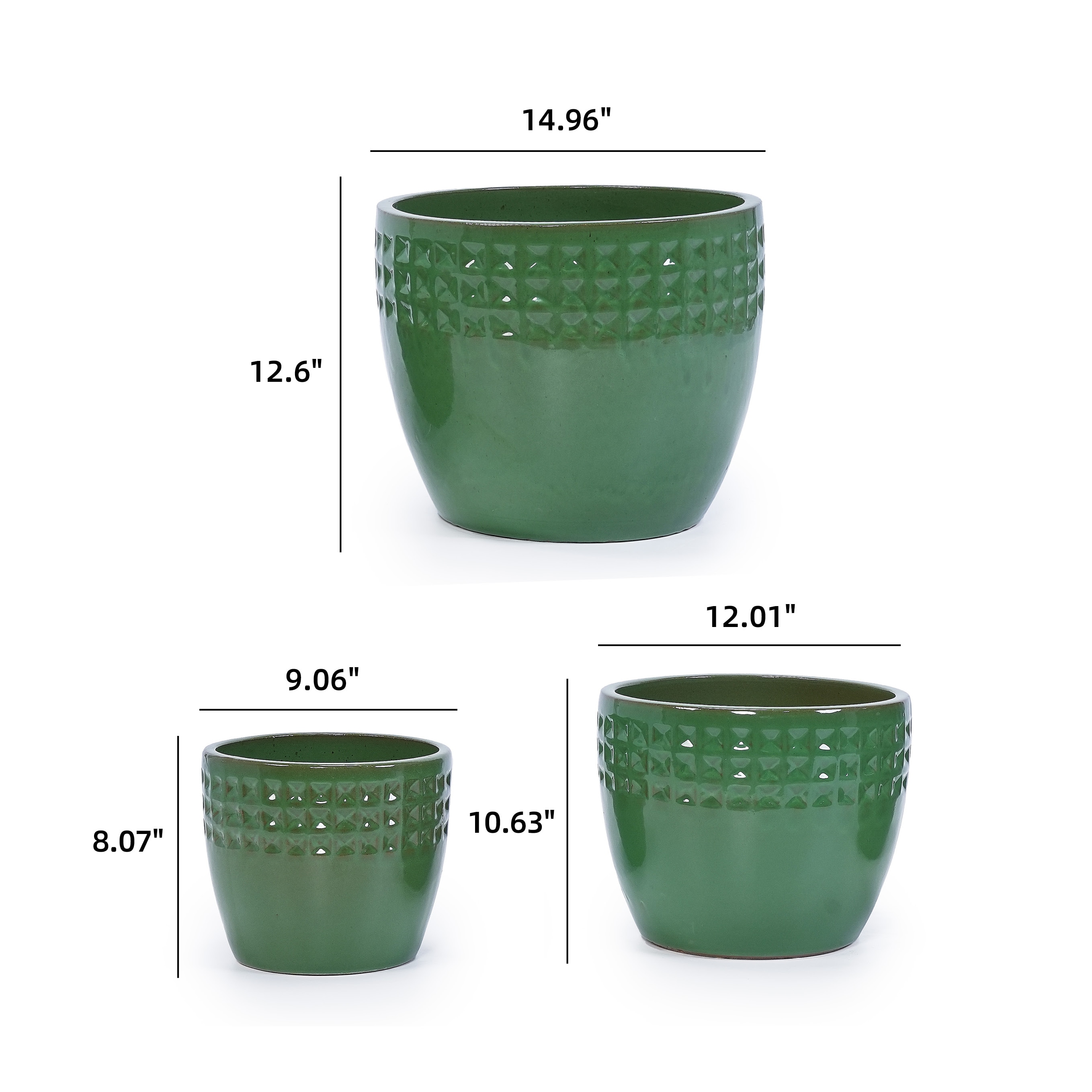 Kahomvis MDJ-QPPOT-10 Planter-Window-Box - View #3