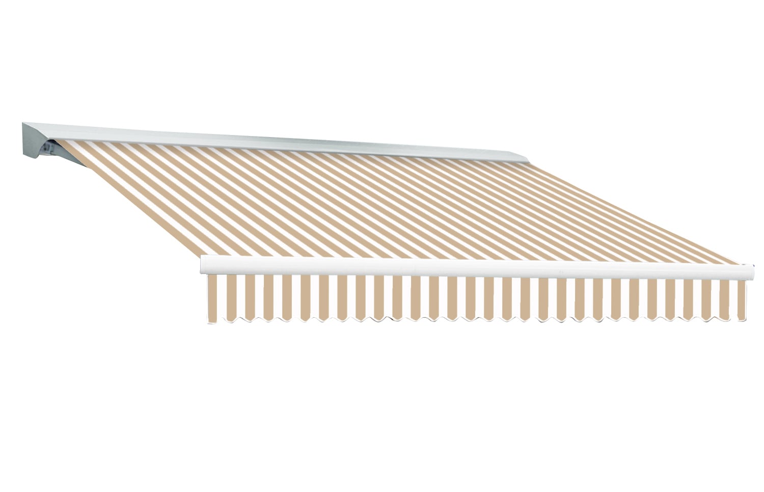 Awntech DM16-247-LW 76.5-Inches Wide x 42-Inches Projection x 24-Inches Height Fabric Striped Window/Door Awning