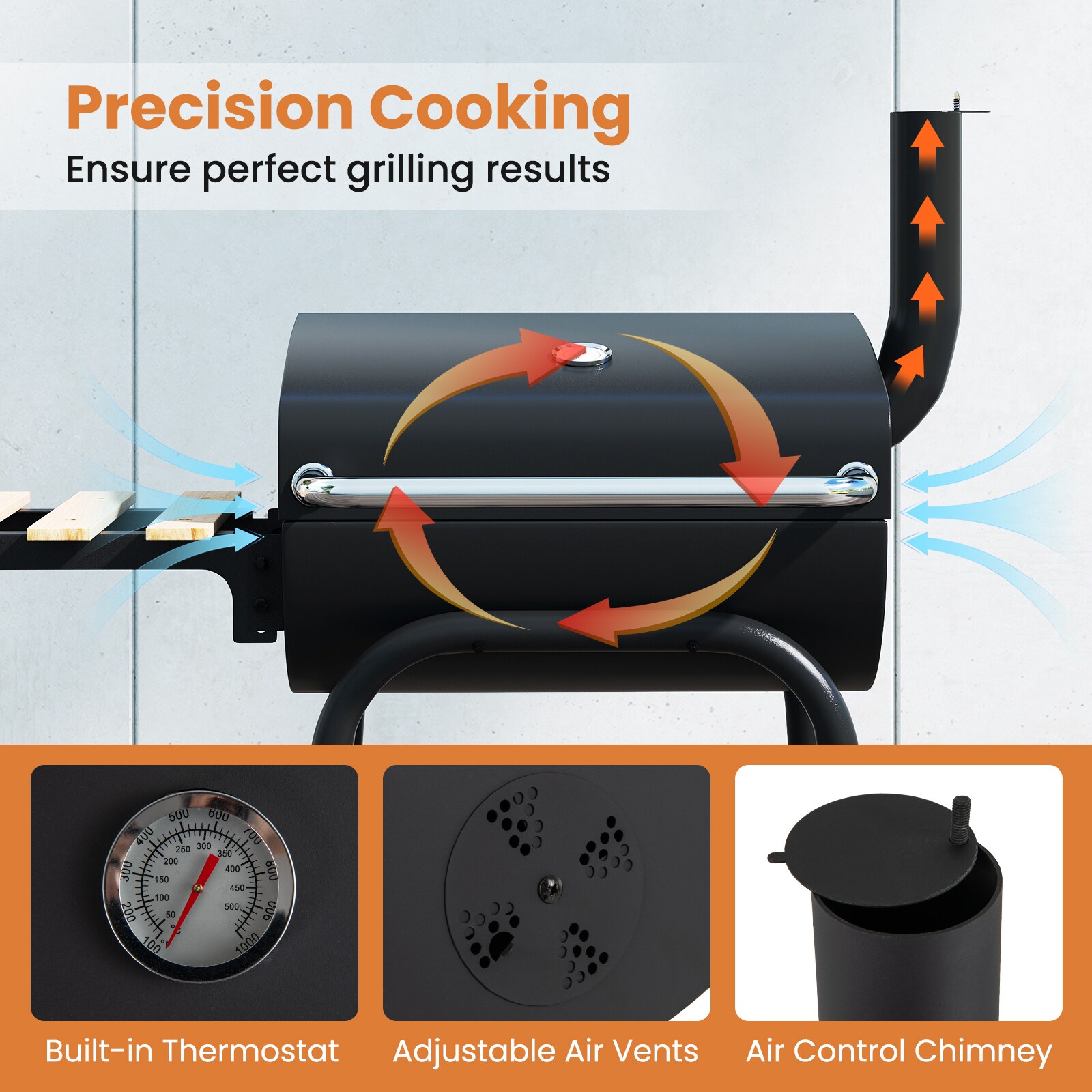 Slickblue D-CO-KB41521PN Charcoal-Grills - View #6