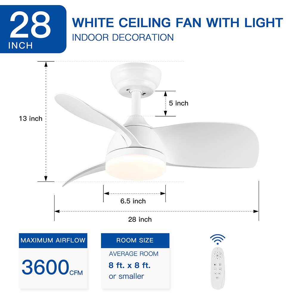 Topcraft TCCF20WH Ceiling-Fans - View #10