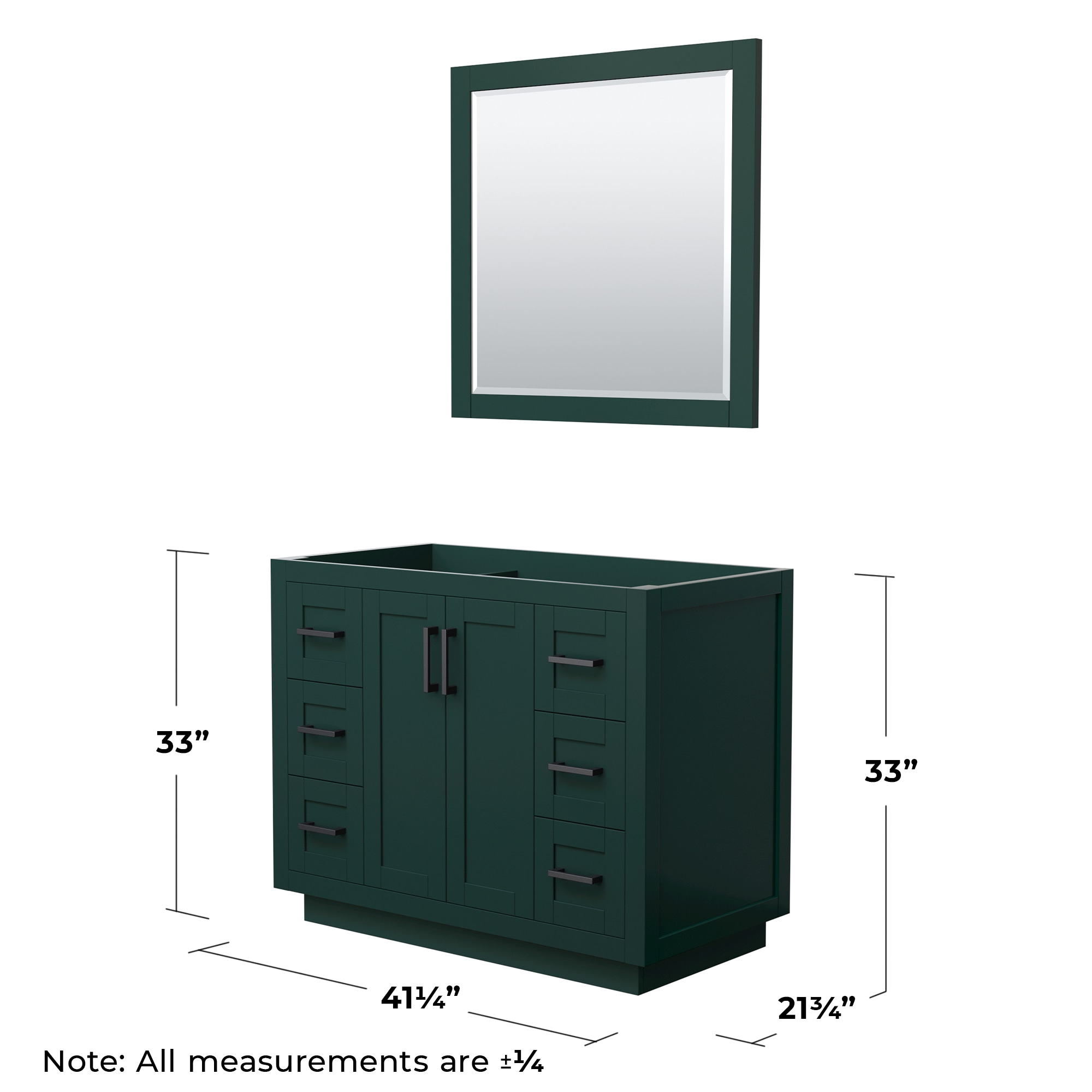 Wyndham Collection WCF292942SGKCXSXXM34 vanities - View #4