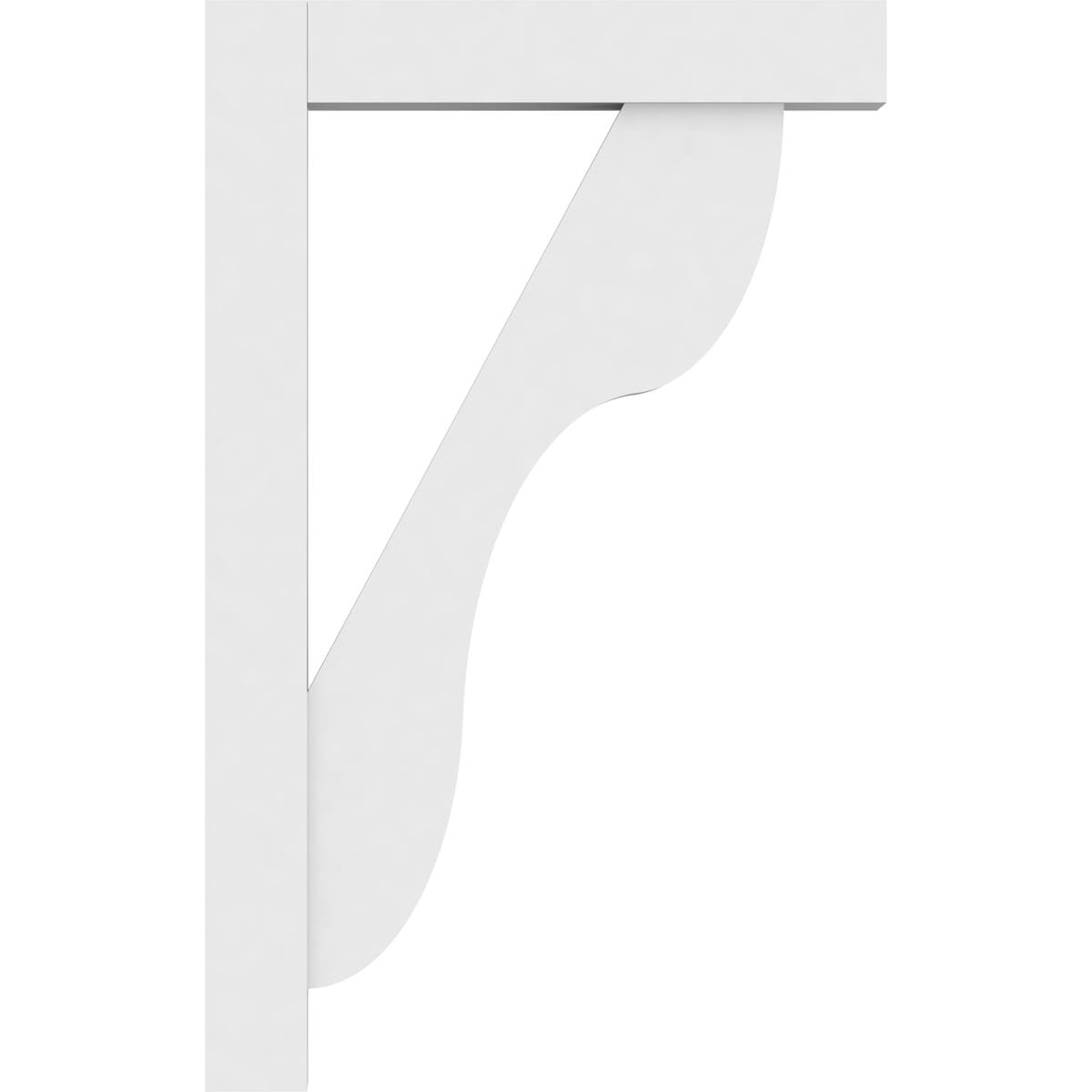 Ekena Millwork BKTP03X24X32CAR05 Exterior-Brackets-Braces - View #3