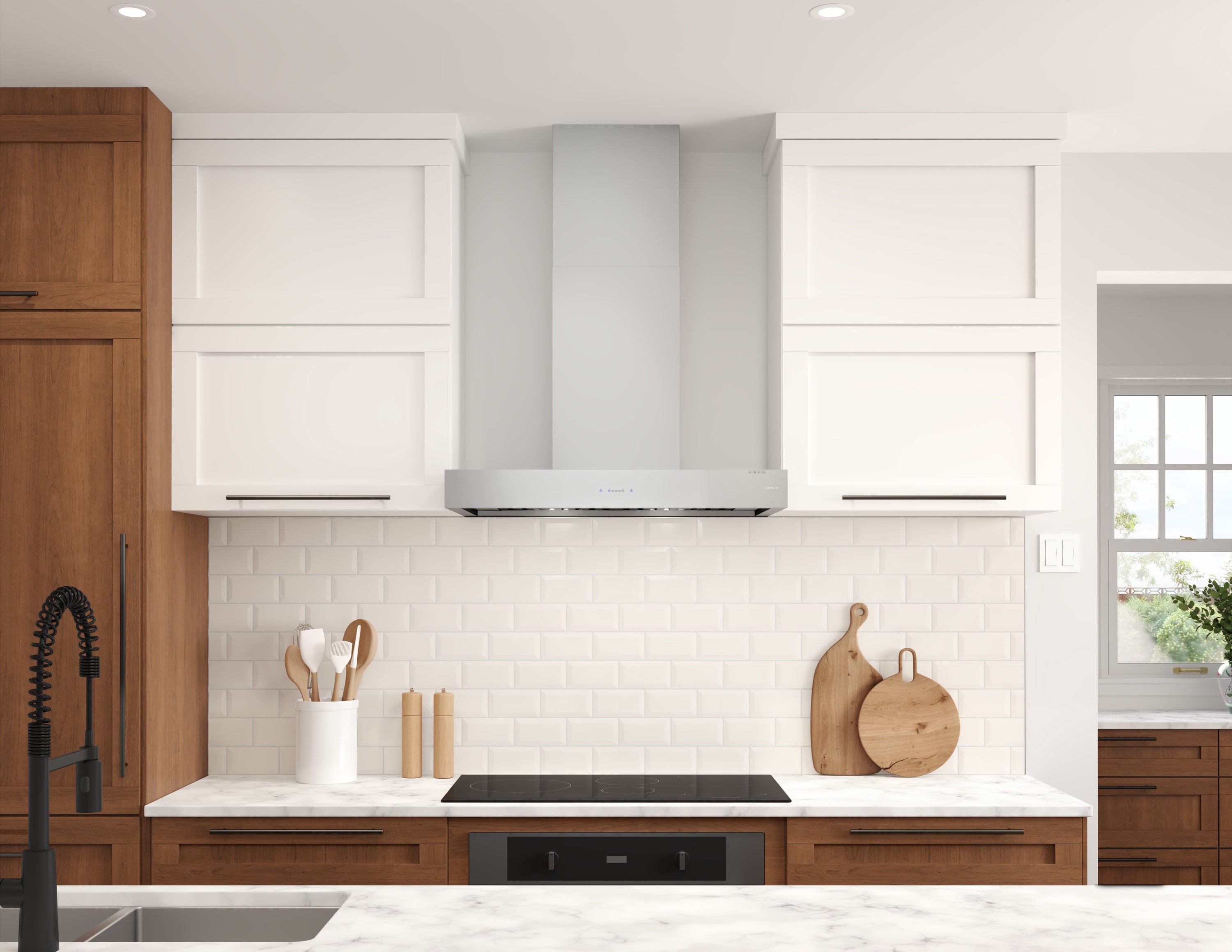 Zephyr ZRG-E30BS Wall-Mounted-Range-Hoods - View #6