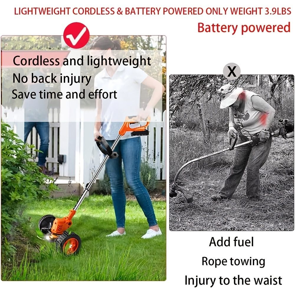 Blisstyle H8VX530L Cordless-Elec-Push-Mowers - View #13