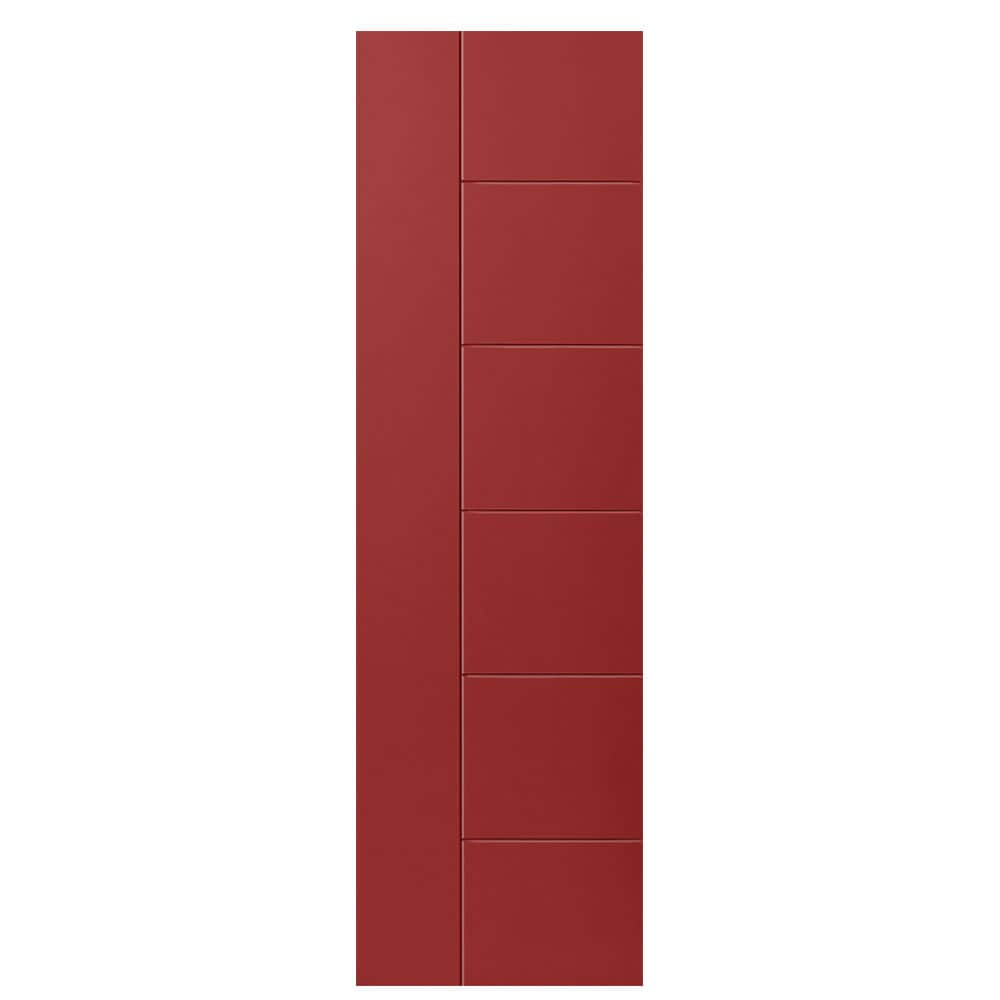 Red Berkley Slab Doors At Lowes.com