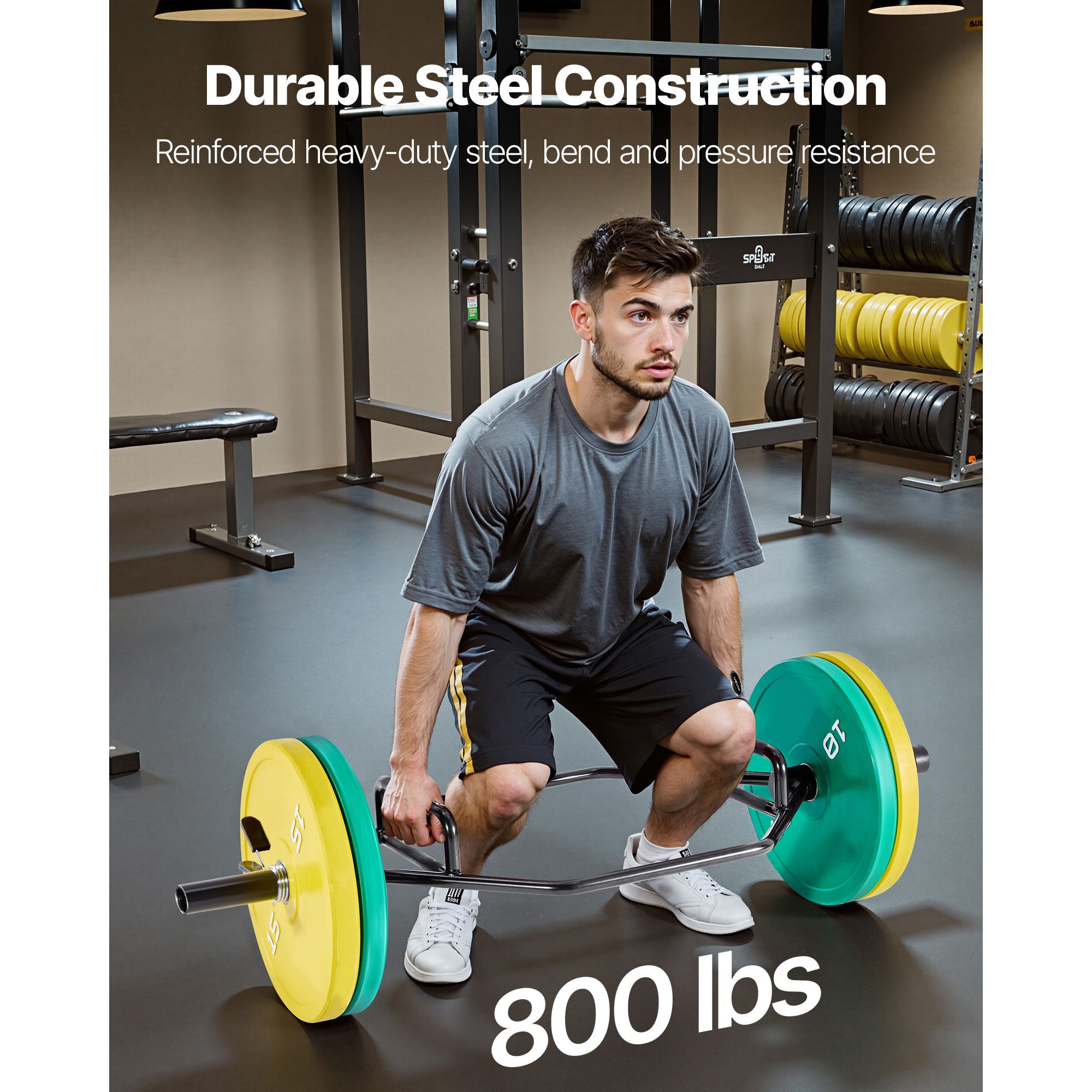 Redliro LJYLGHSYTS80EQ7AC001 Barbells-Weight-Bars-Plates - View #2