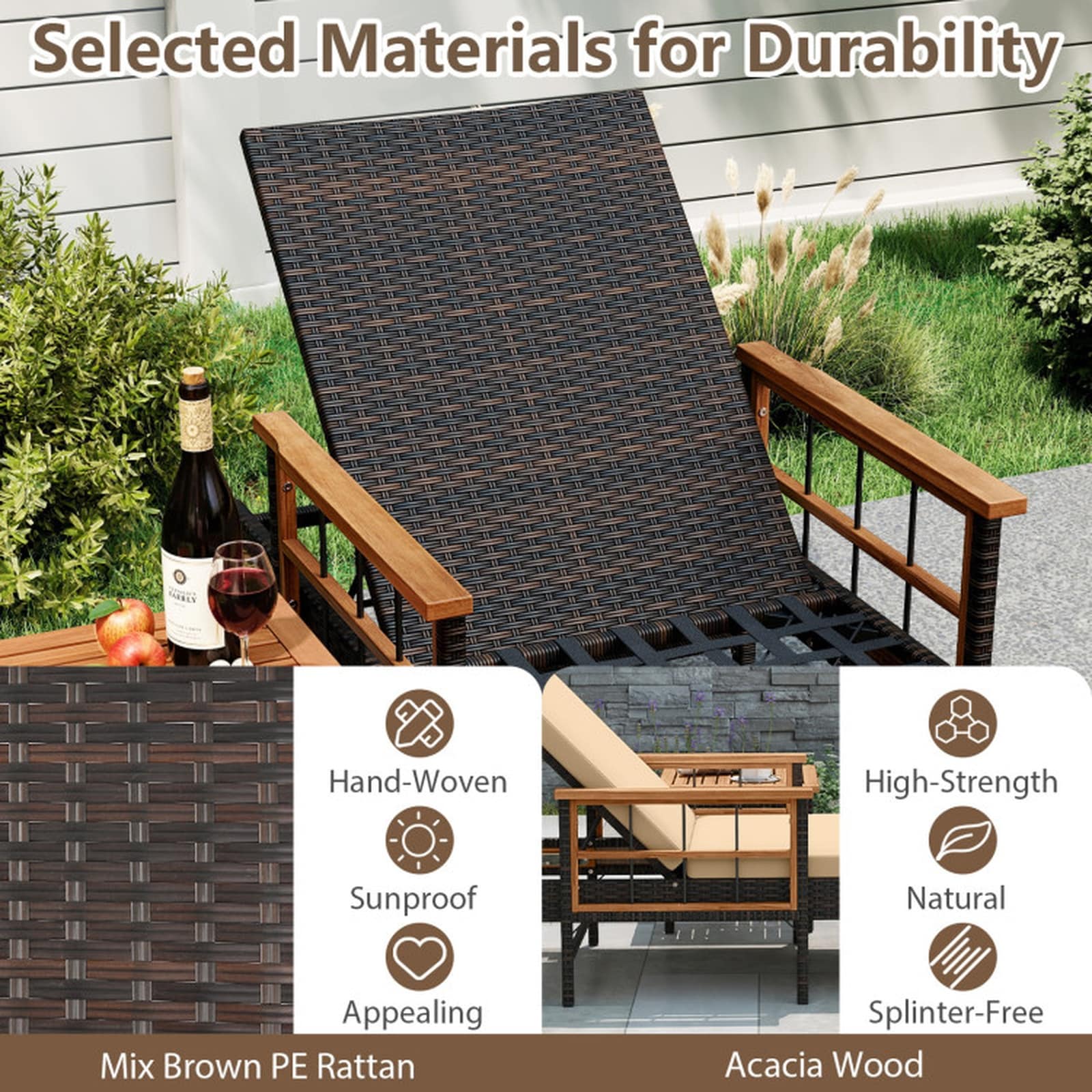SUGIFT LW102SUGHY2221 Patio-Chairs - View #4