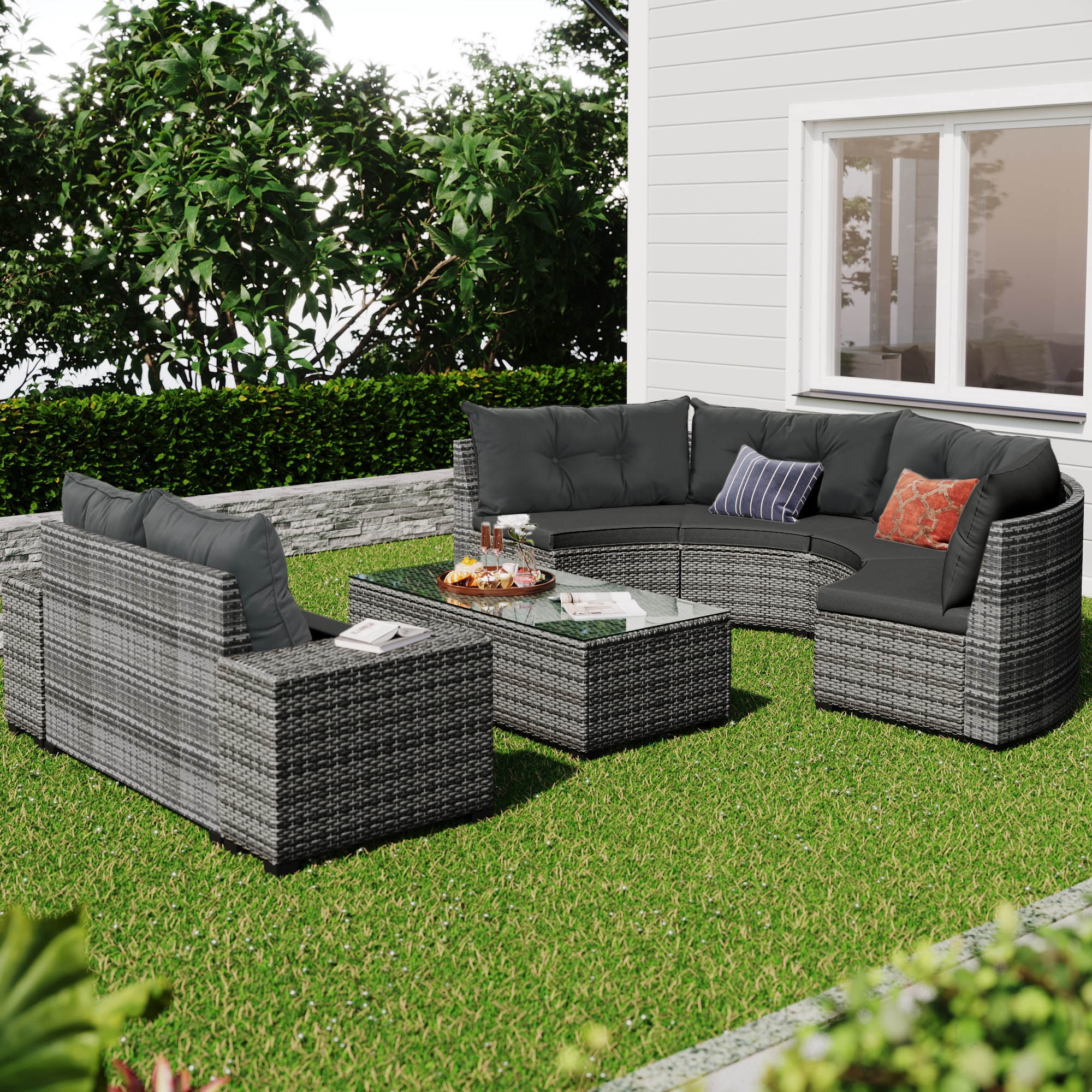 Boho Havens DN704G201215E Patio-Conversation-Sets - View #2