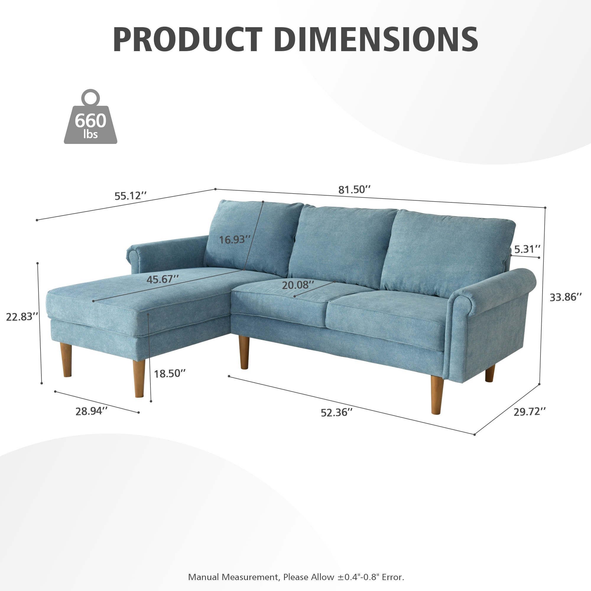 Ovios OTSGL400 Sofas-Loveseats - View #7