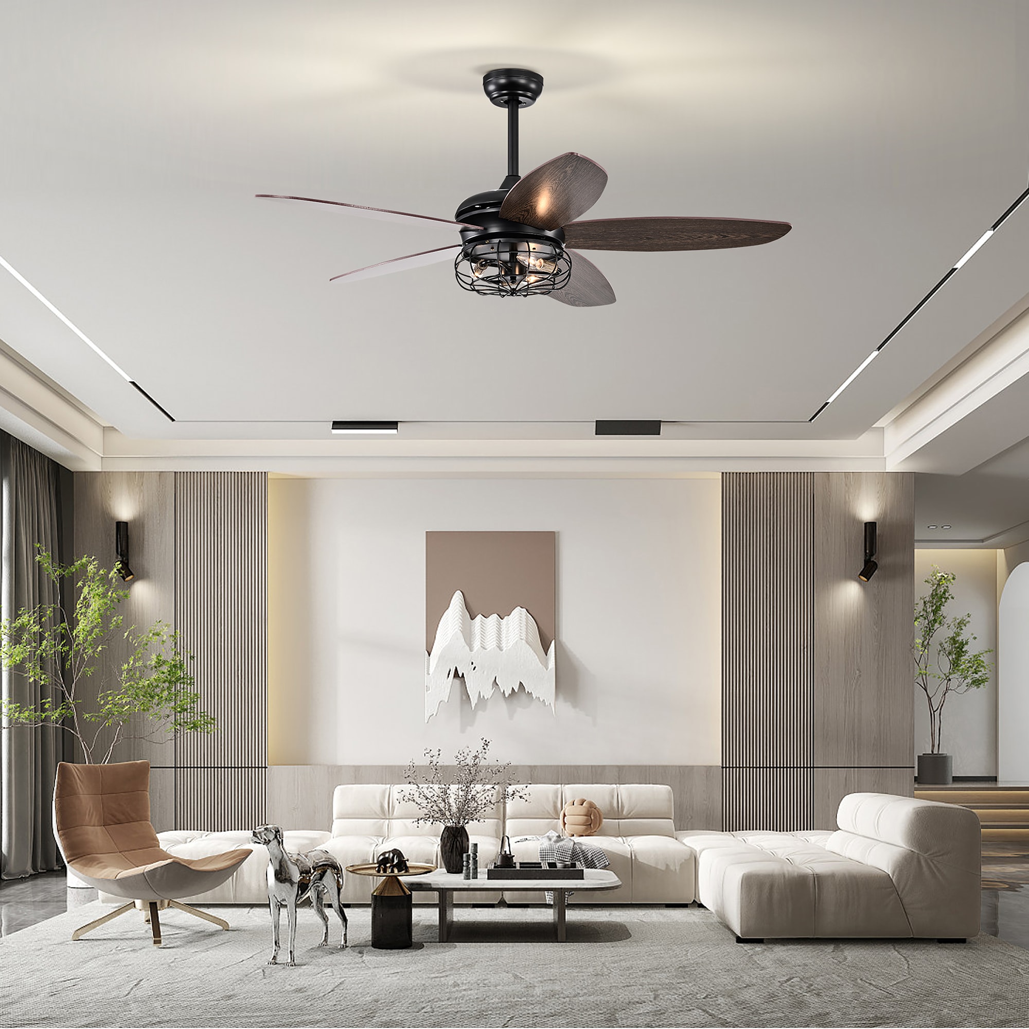 ExBrite LWYFFMFL5201B Ceiling-Fans - View #9