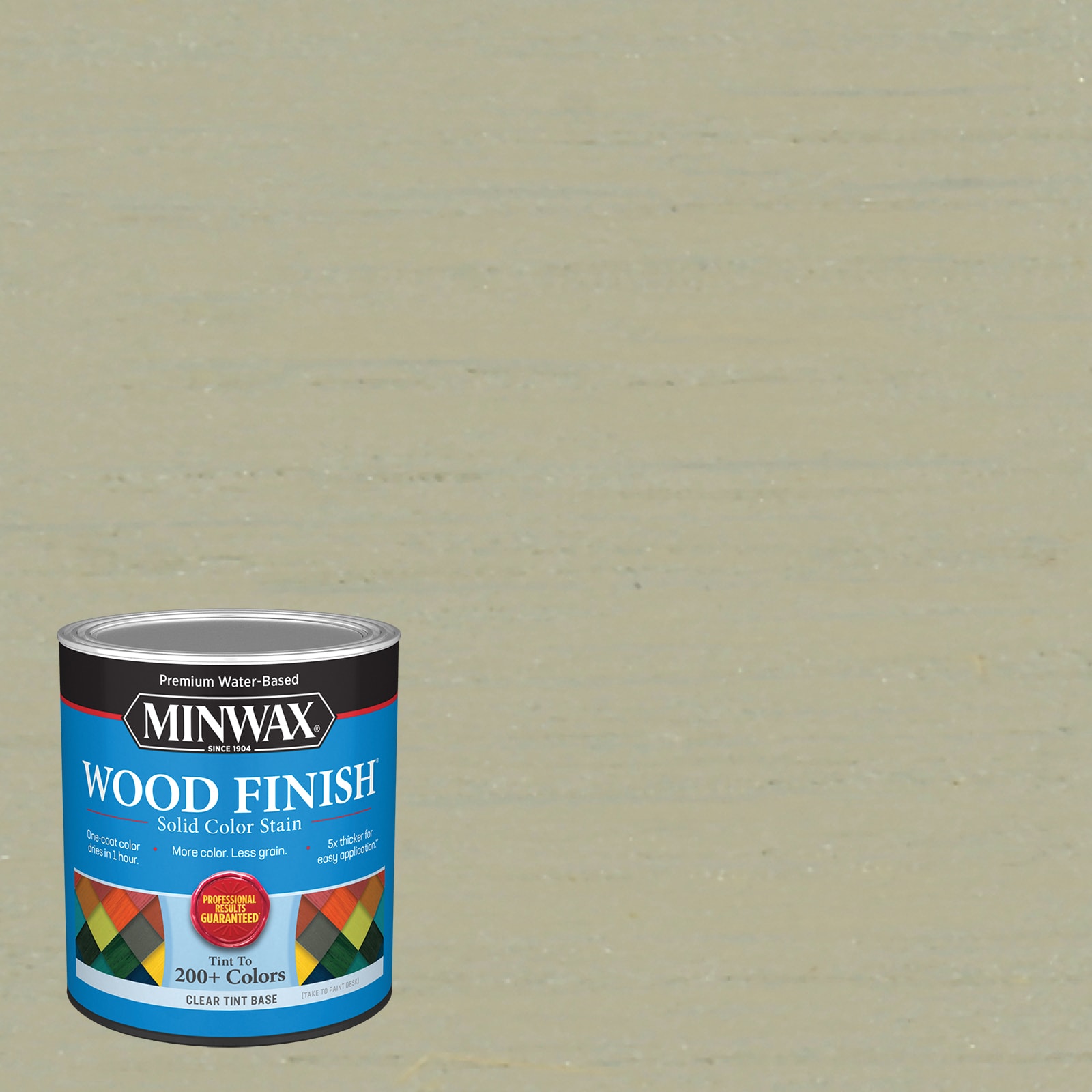 Minwax MW1062-1658613 Wood Finish Water-based Gray Mist MW1062 Solid Interior Stain ( 1-quart )