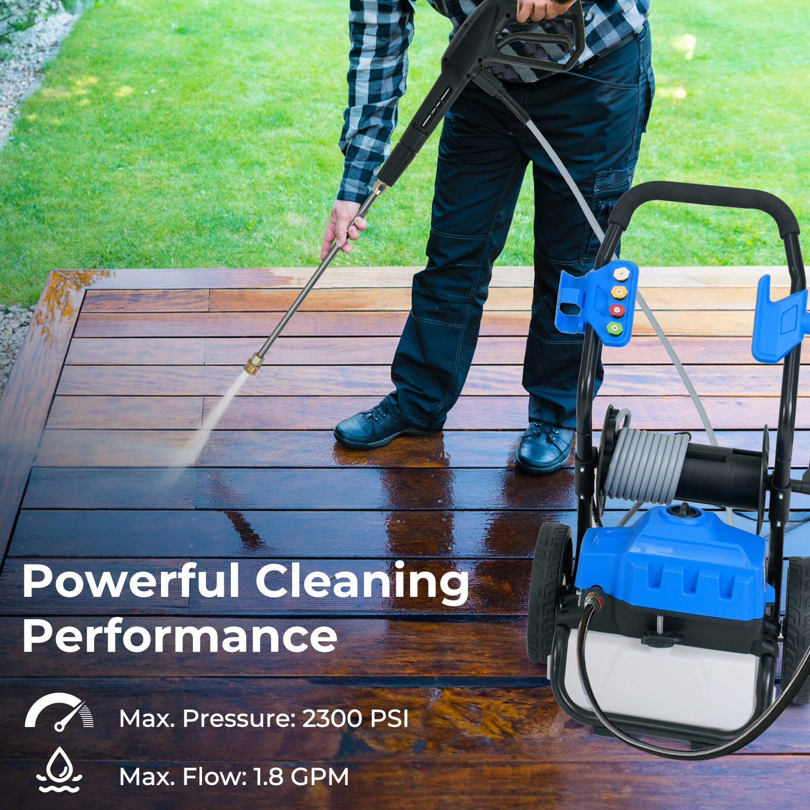 Slickblue D-CO-LB-SU56301SE Gas-Pressurewashers - View #4