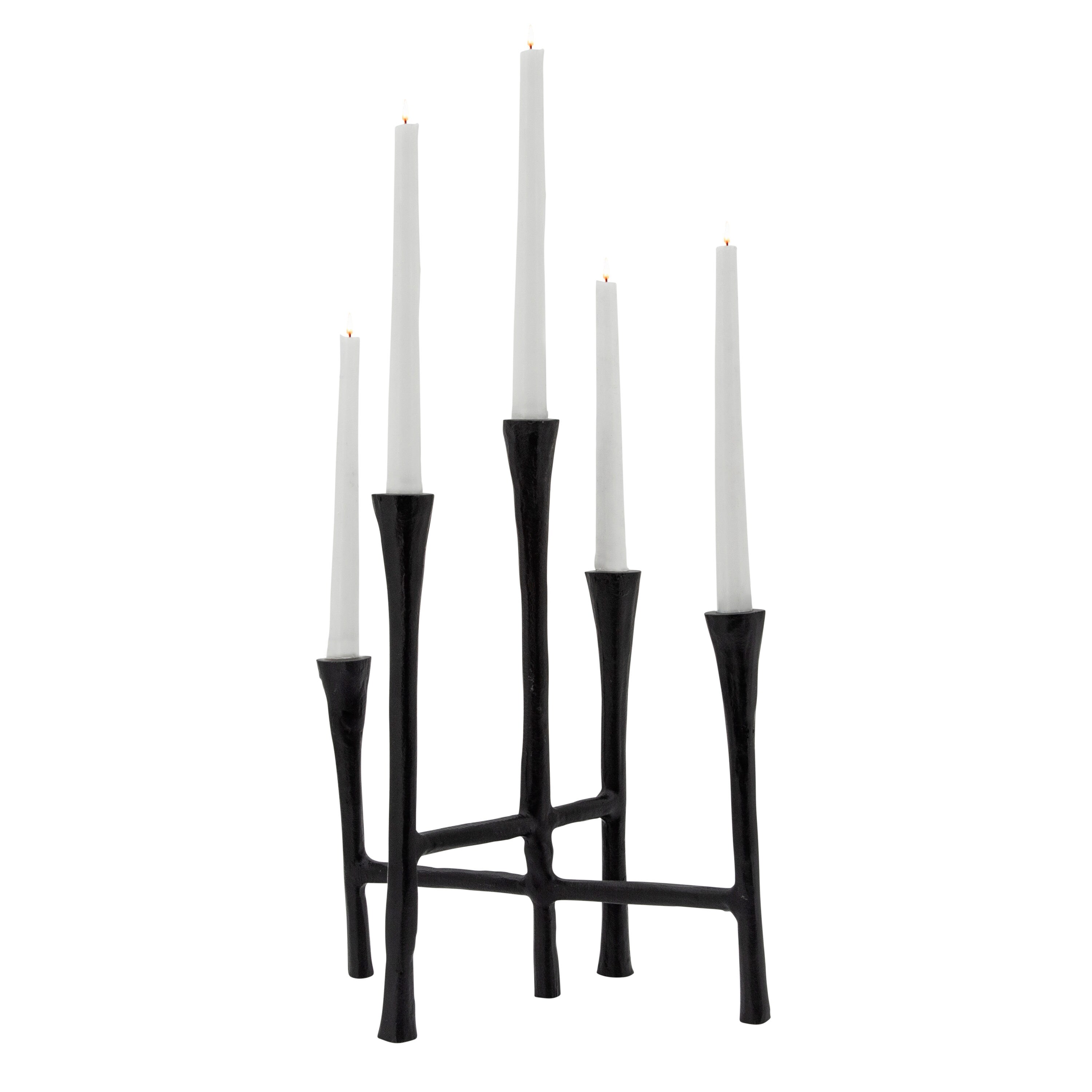 Sagebrook Home 5 Candle Metal Candelabra Candle Holder in the Candle ...