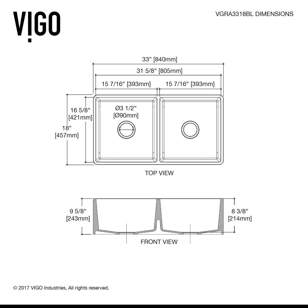 VIGO VG15467 Kitchen-Sinks - View #9