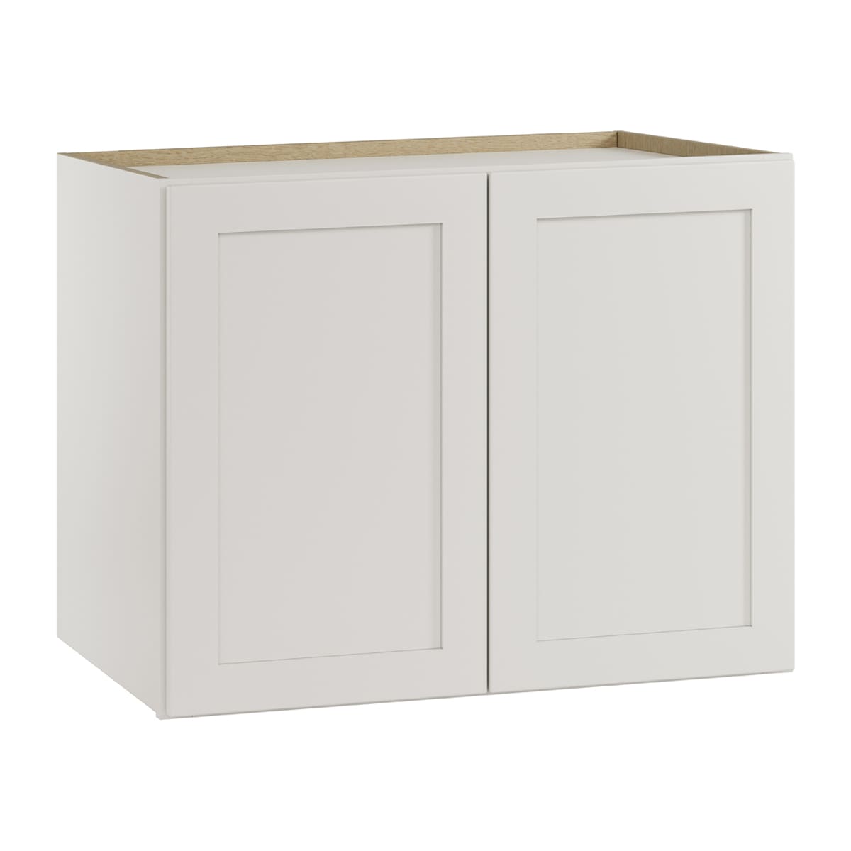 Whalen CLICK-IT LWSCLICK-62G Windsor Lane 30-in W x 24-in H x 24-in D Light Gray Birch Wall Ready to assemble Plywood Cabinet (Raised Panel Shaker)