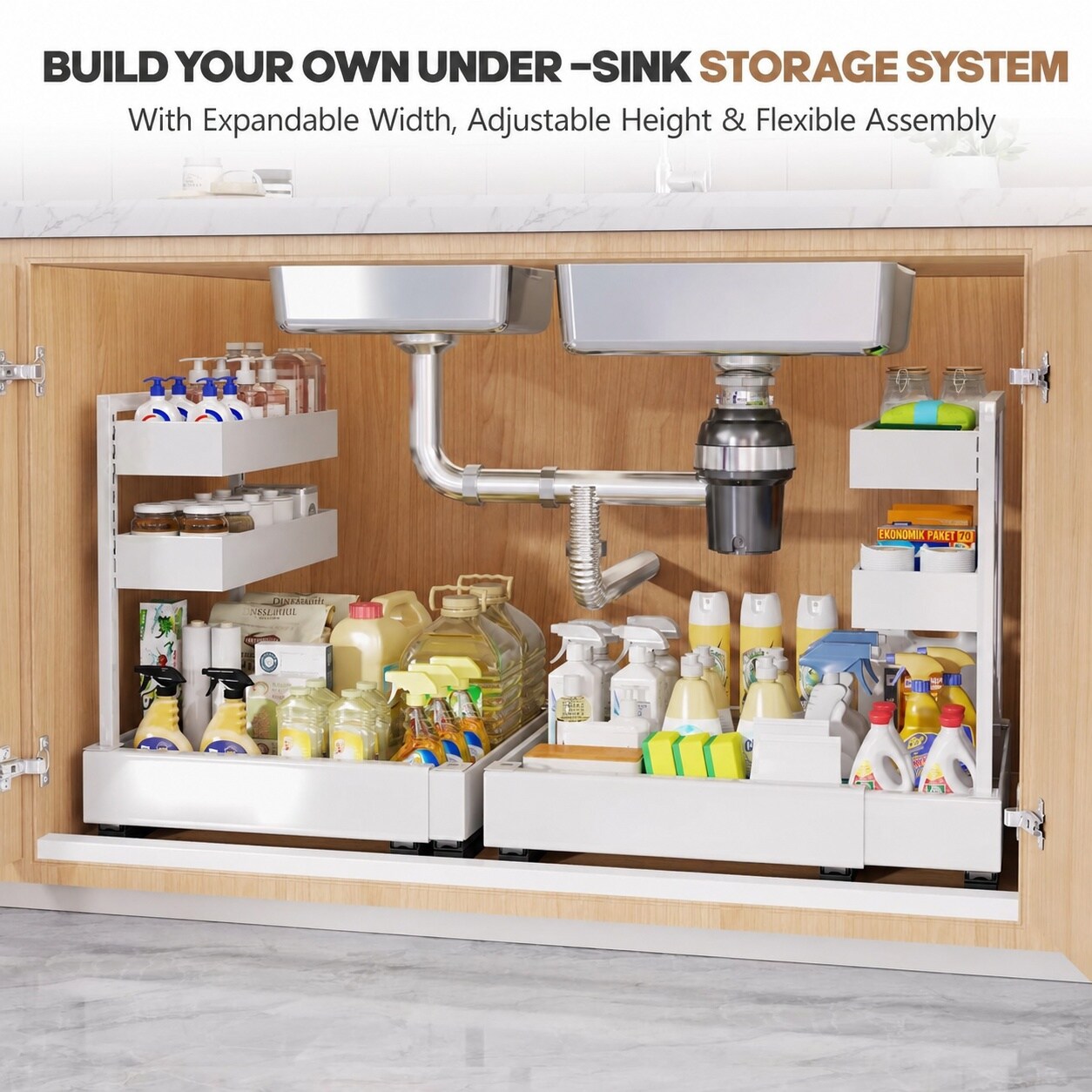 UUDULY LUU0706U073 Pull-Out-Cabinet-Baskets - View #3