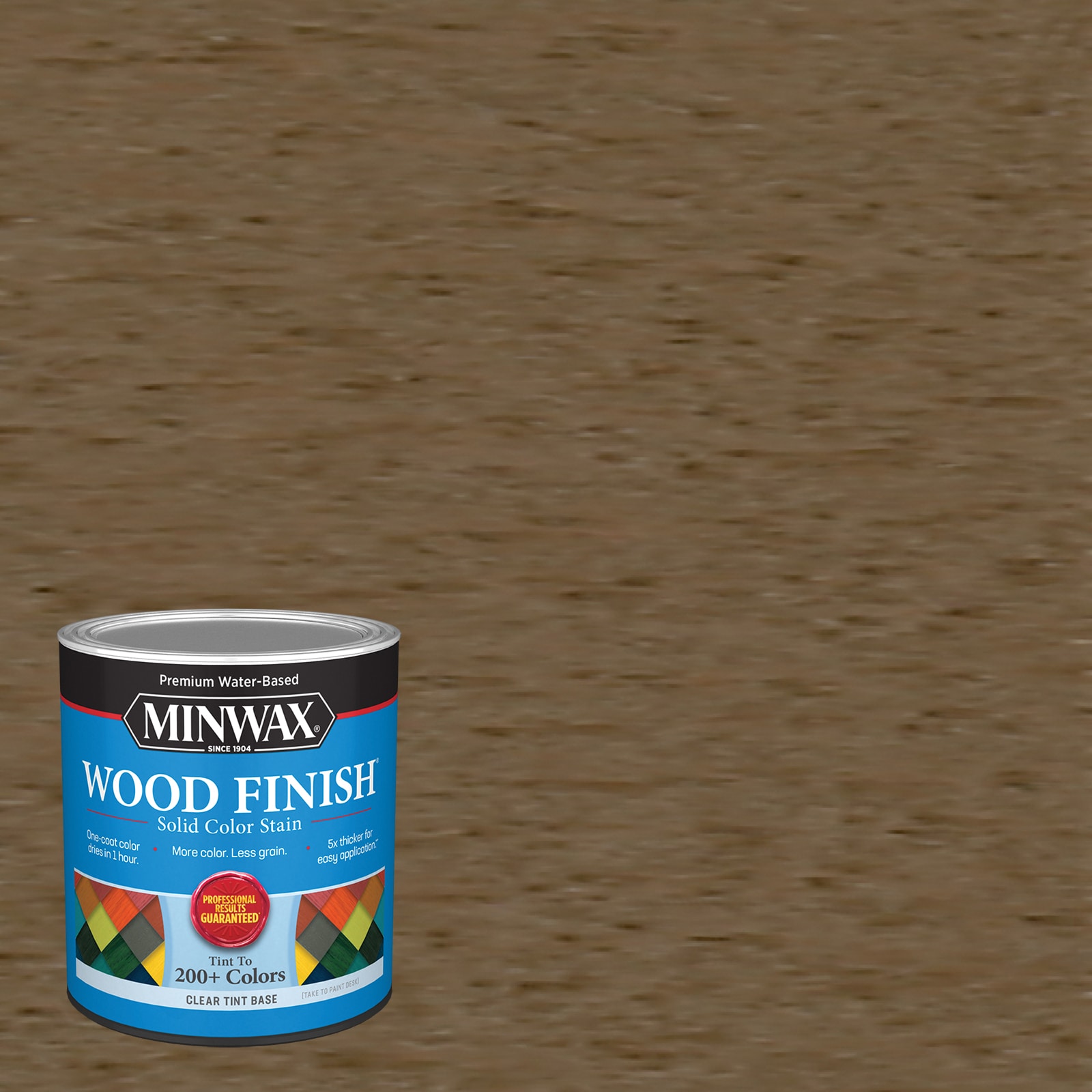 Minwax MW1064-1658613 Wood Finish Water-based Raw Cocoa MW1064 Solid Interior Stain ( 1-quart )