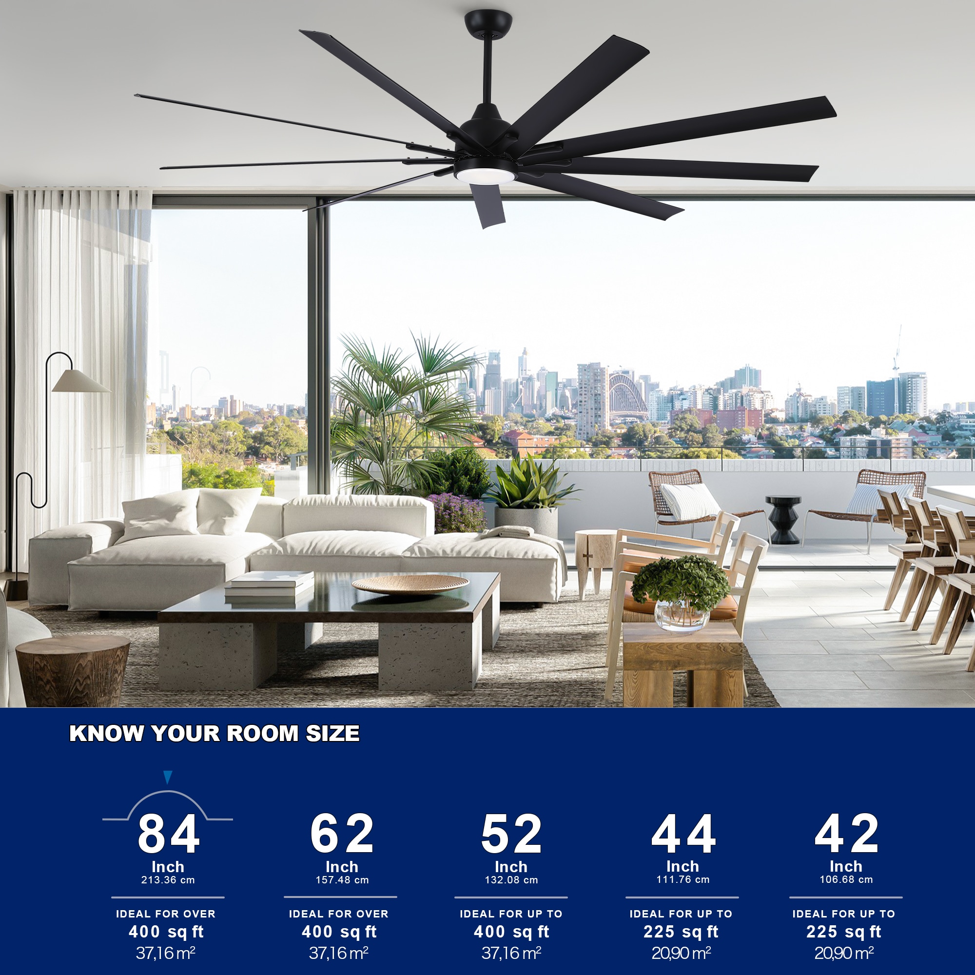 YUHAO LSDC1146BK84 Ceiling-Fans - View #9