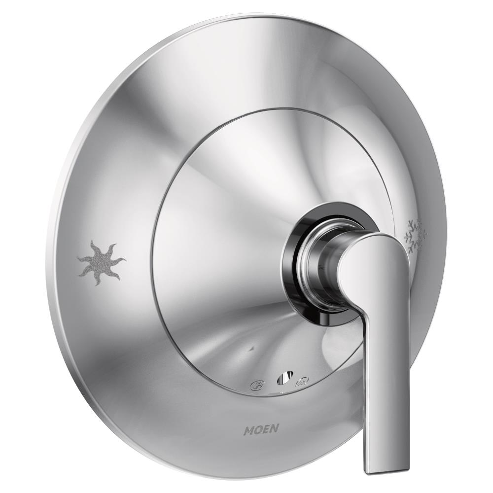 Moen Chrome 1 Handle Lever Shower Faucet Handle At Lowes Com   09778336 