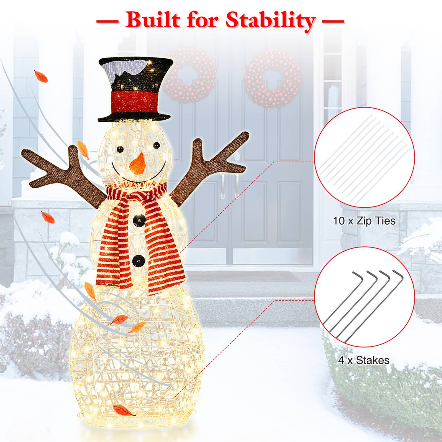 Costway CSHY000508 Outdoor-Christmas-Decor - View #4