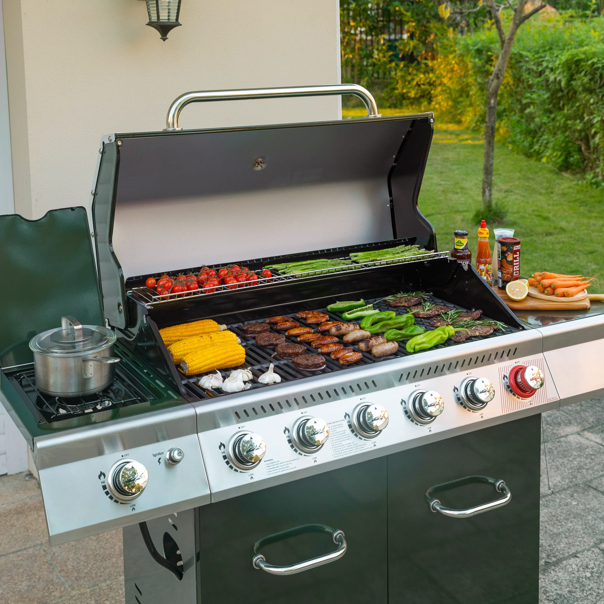 Royal Gourmet GA6402L Gas-Grill - View #10