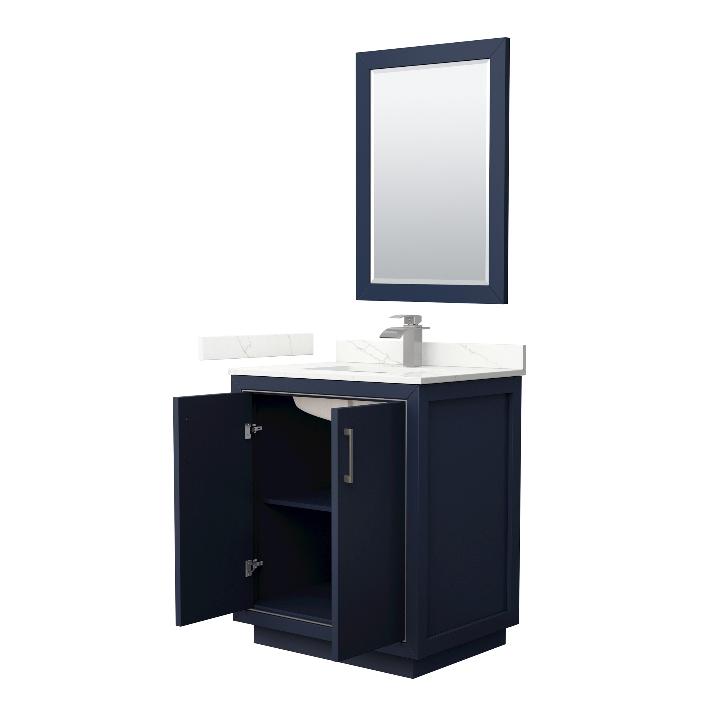 Wyndham Collection WCF111130SBNGTUNSM24 Bath-Vanity-Combo - View #2