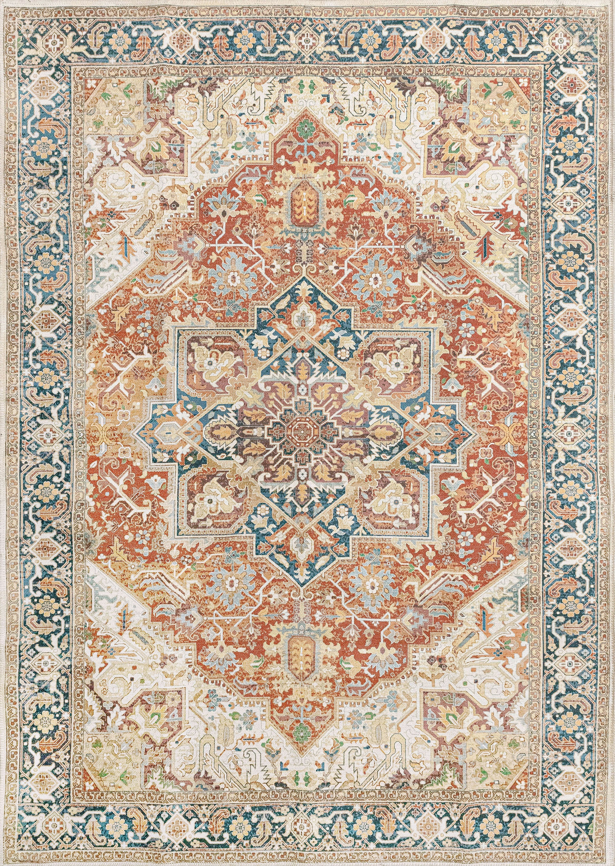 Tayse AQY1004 4X6 rugs - View #7