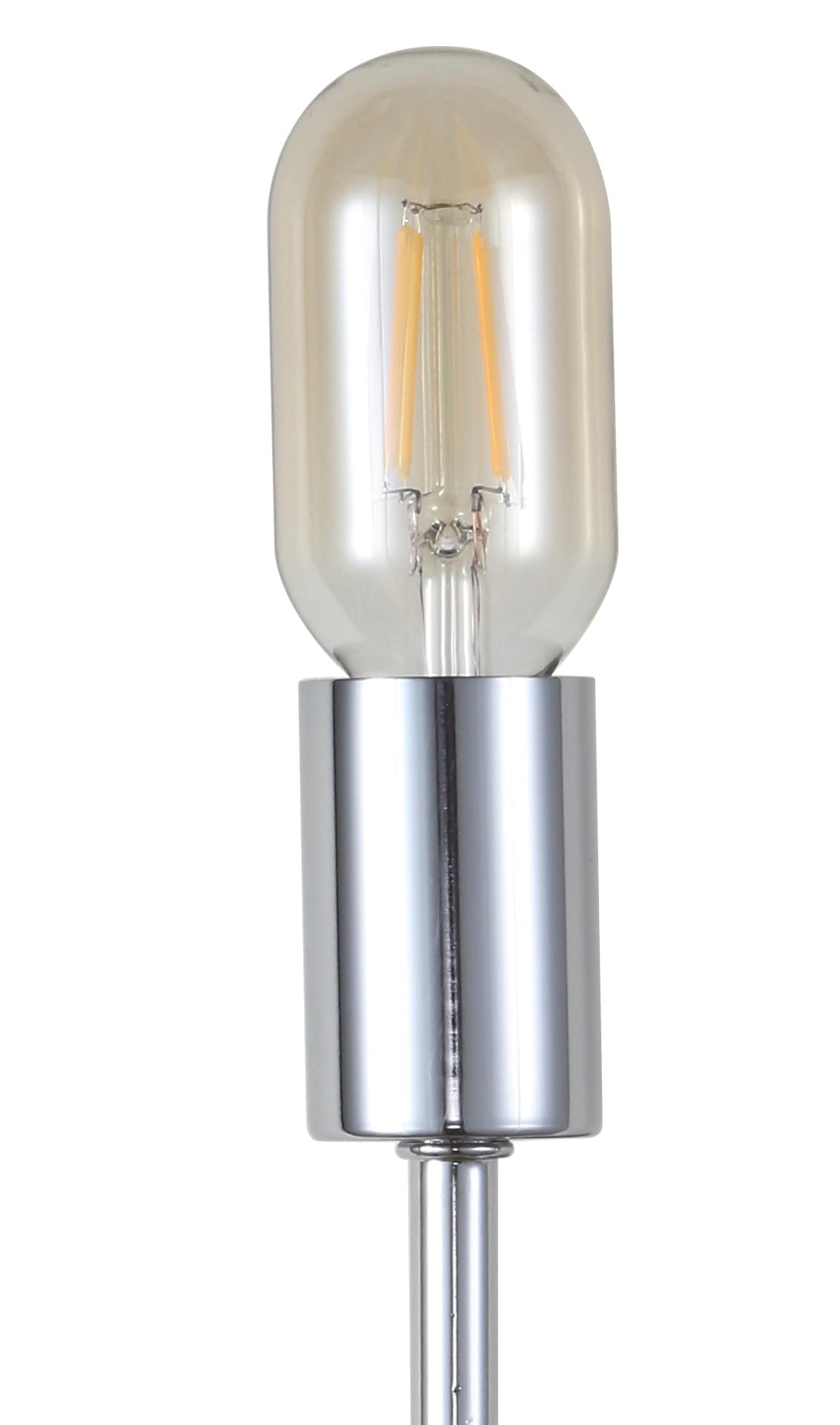 Turing 18.75" Polished Chrome LED Wall Sconce for Modern Homes