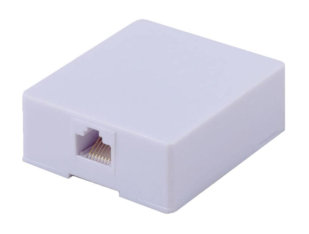 Câble Ethernet Cat 6 RJ45 blanc non blindé Blyss Blanc, 20m