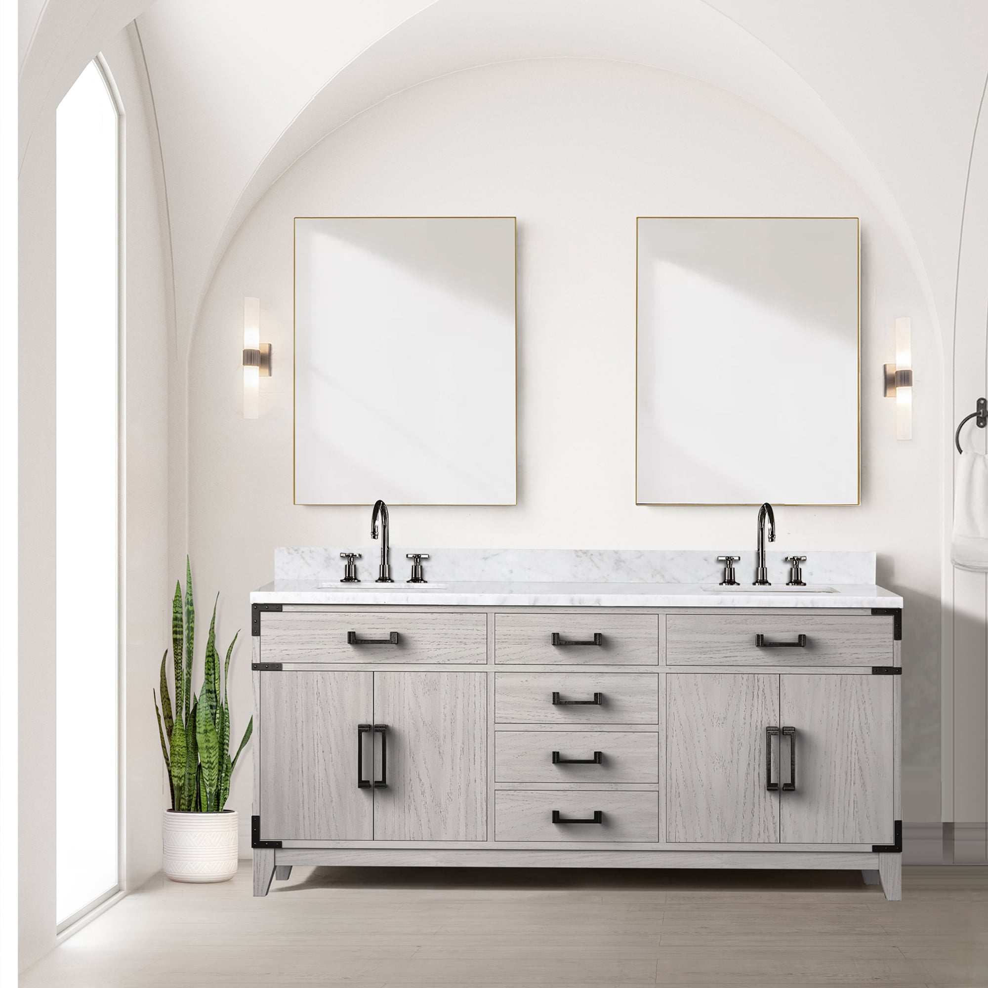 Lexora LVW72DM110 Bath-Vanity-Combo - View #5