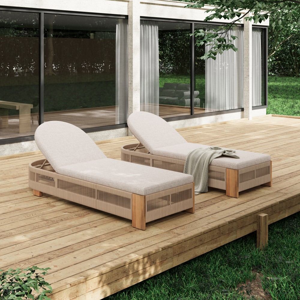 Coolbibila REMY-LOUNGE-BEIGE Chaises-Settees - View #2
