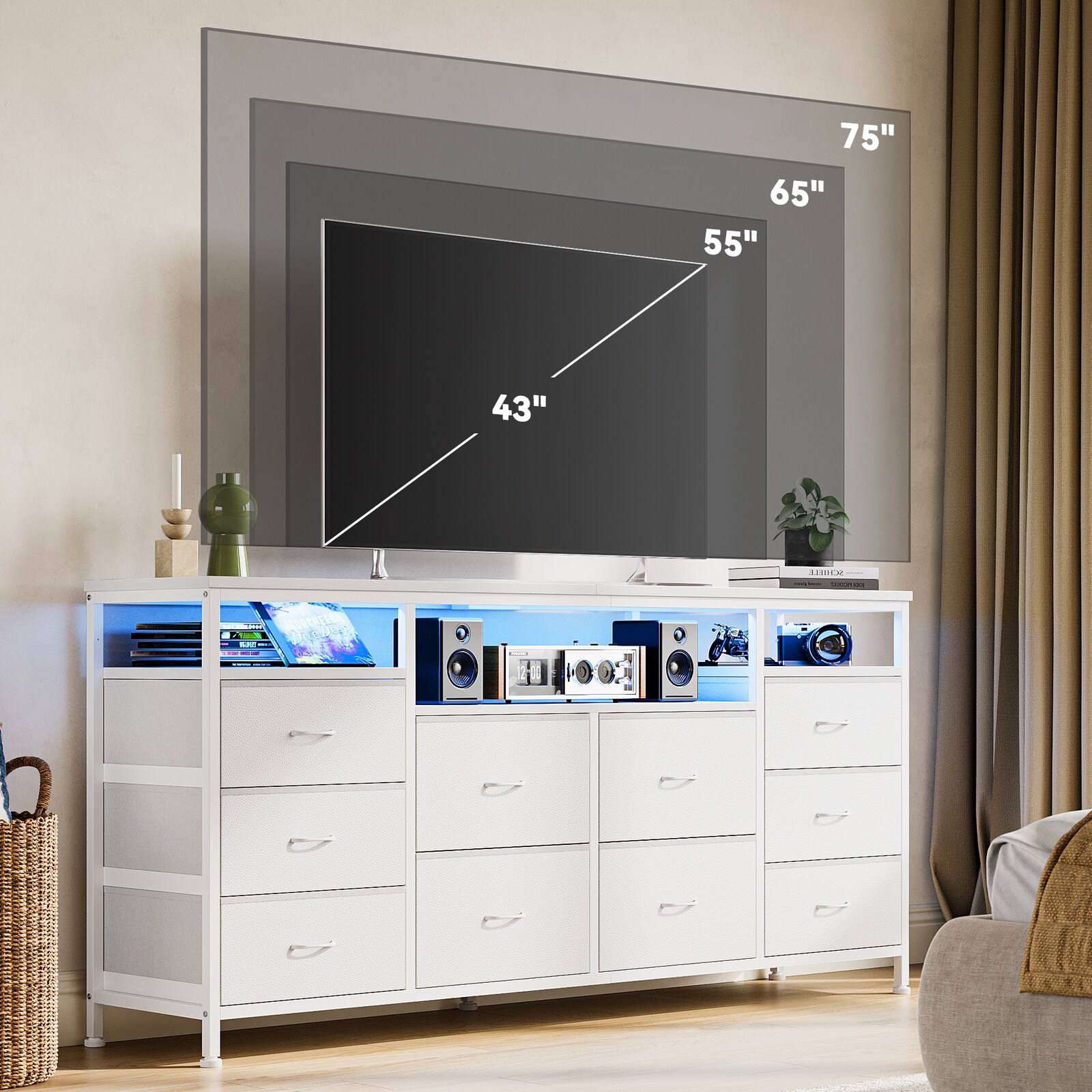 DEXSO CHU-3Q-DGLZUDNBJPD- Tv-Stands - View #6